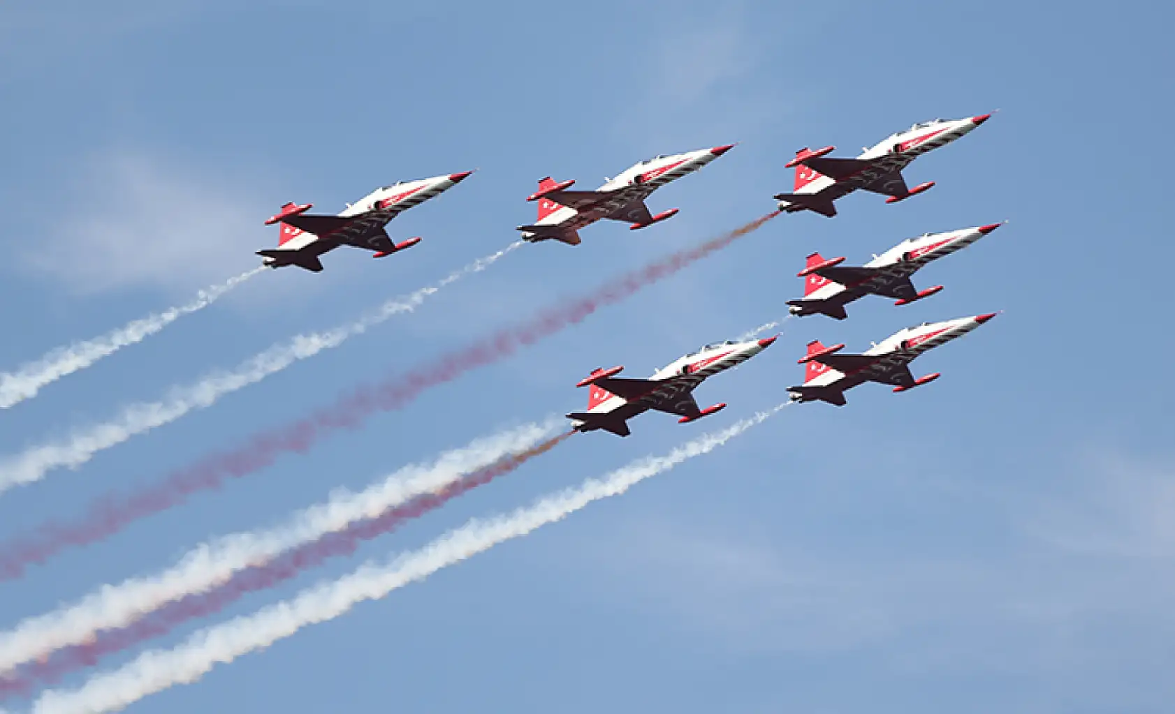 Türk Yıldızları, Çanakkale'de selamlama uçuşu yaptı