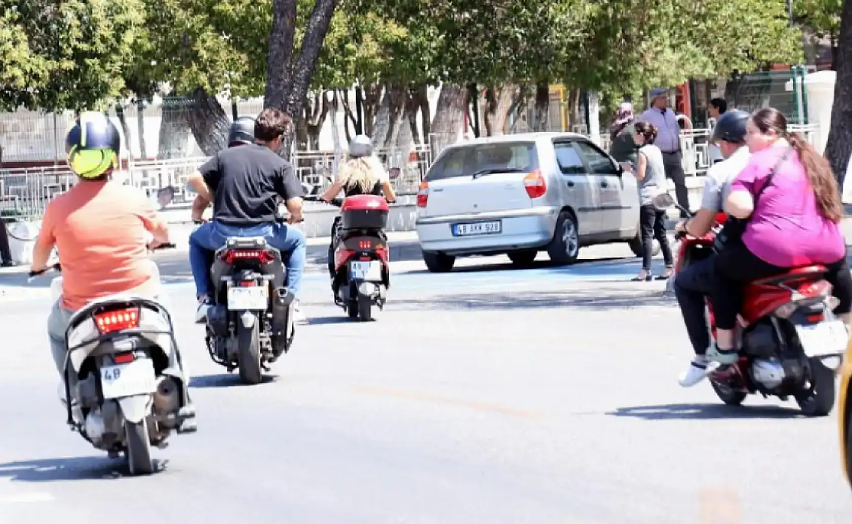 Fethiye'de Yaklaşık 51 Bin Motosiklet Kullanılıyor