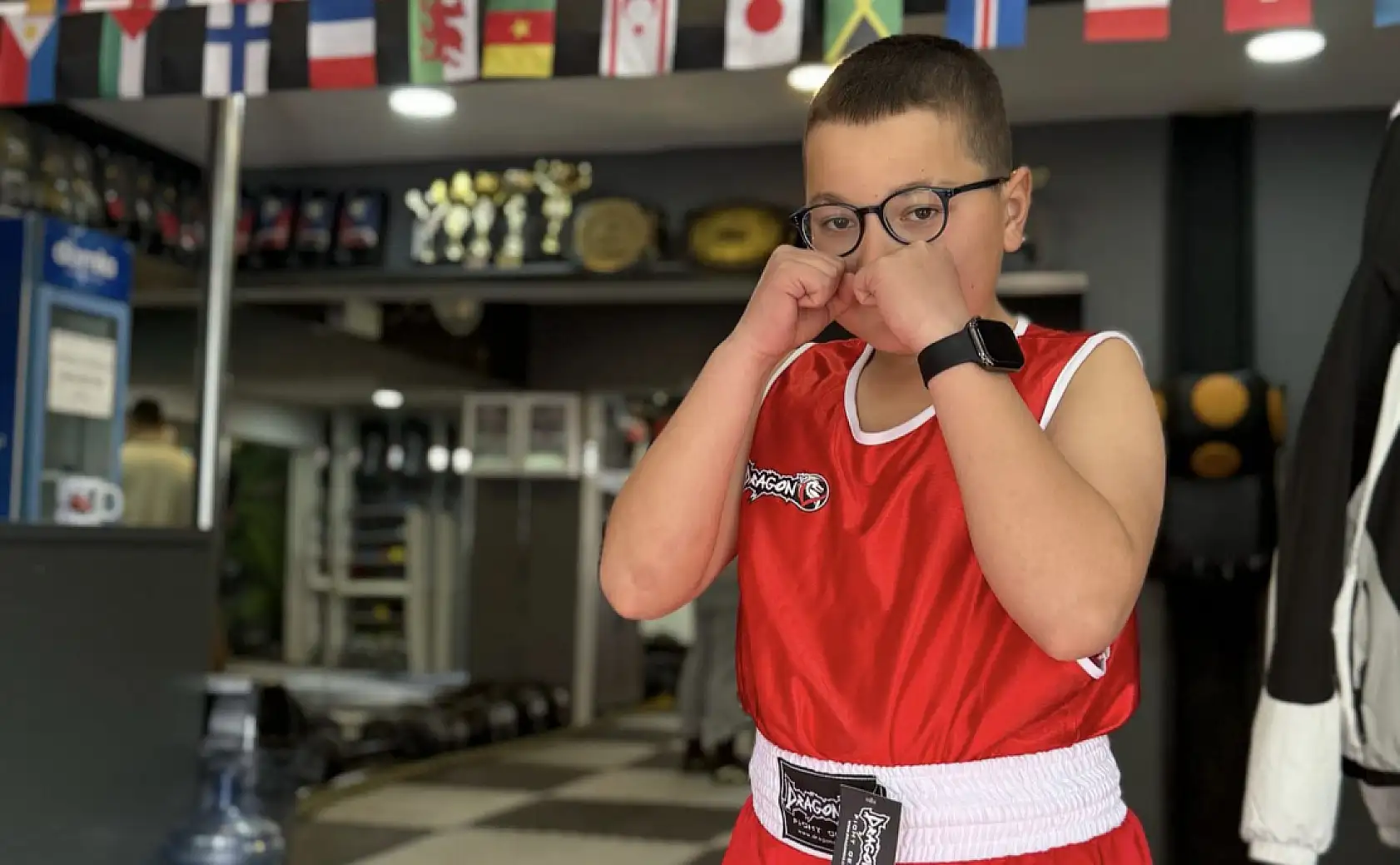 Okul Sporları Boks Muğla İl Seçmelerinde Seydikemer'li Burak Küçükboz Muğla 2.'si Oldu