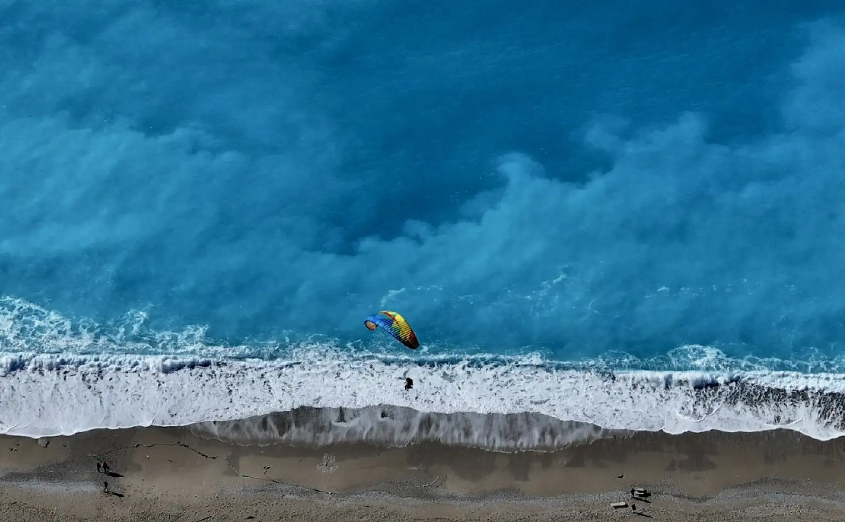 Fethiye Babadağ'dan geçen yıl 194 bin 613 kişi yamaç paraşütüyle uçtu