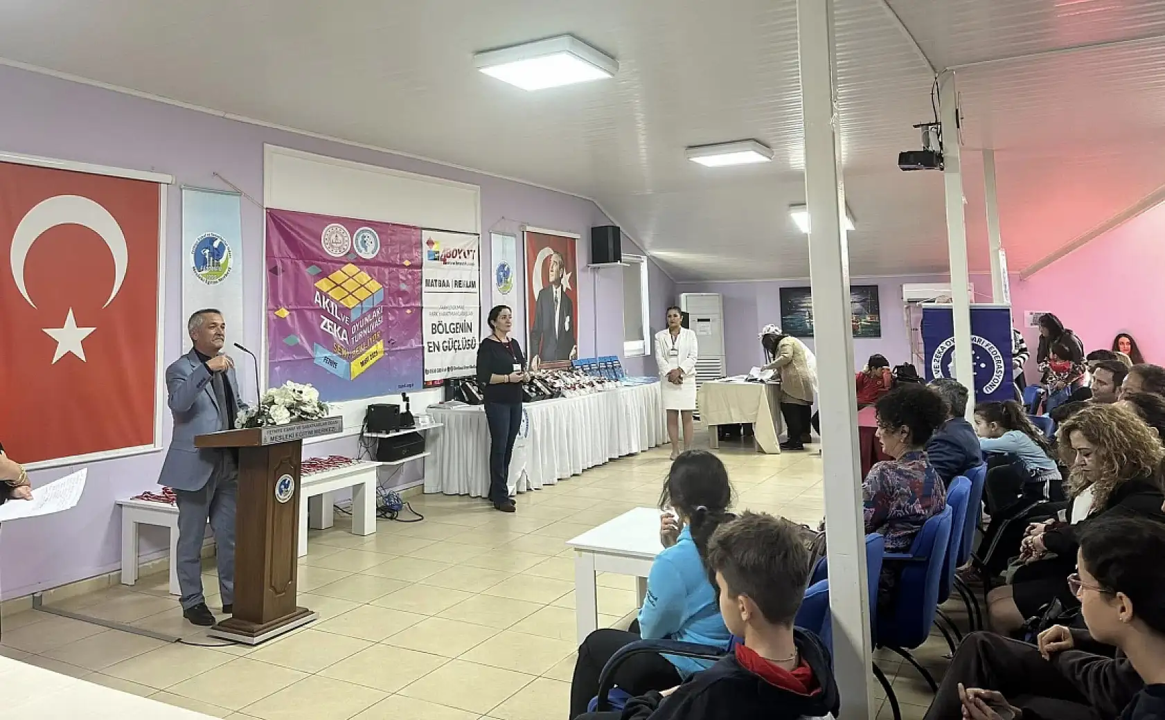 Fethiye'de 7. Türkiye Akıl ve Zeka Oyunları Turnuvası heyecanı