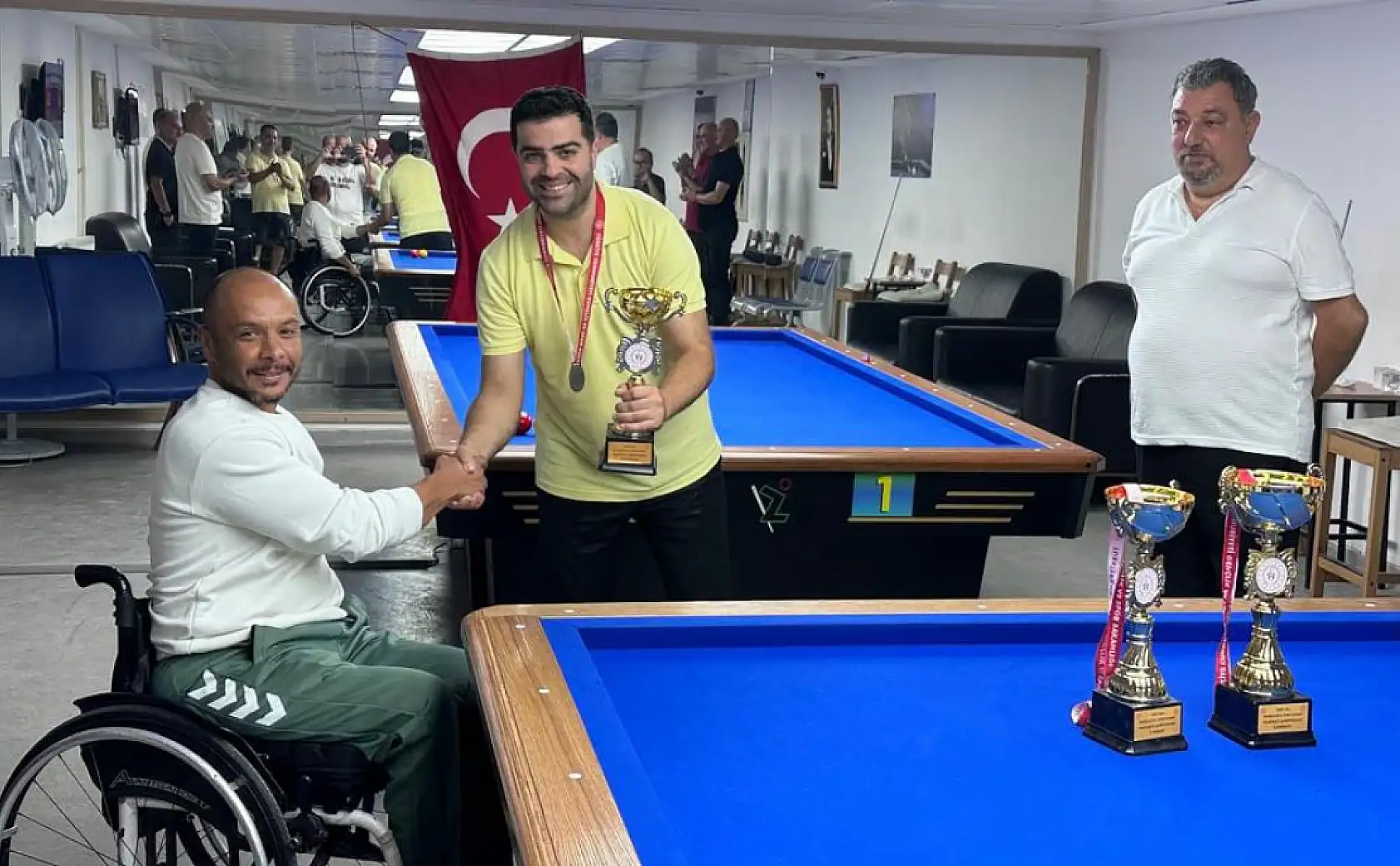 Bilardo Muğla il birinciliği şampiyonası nefes kesti