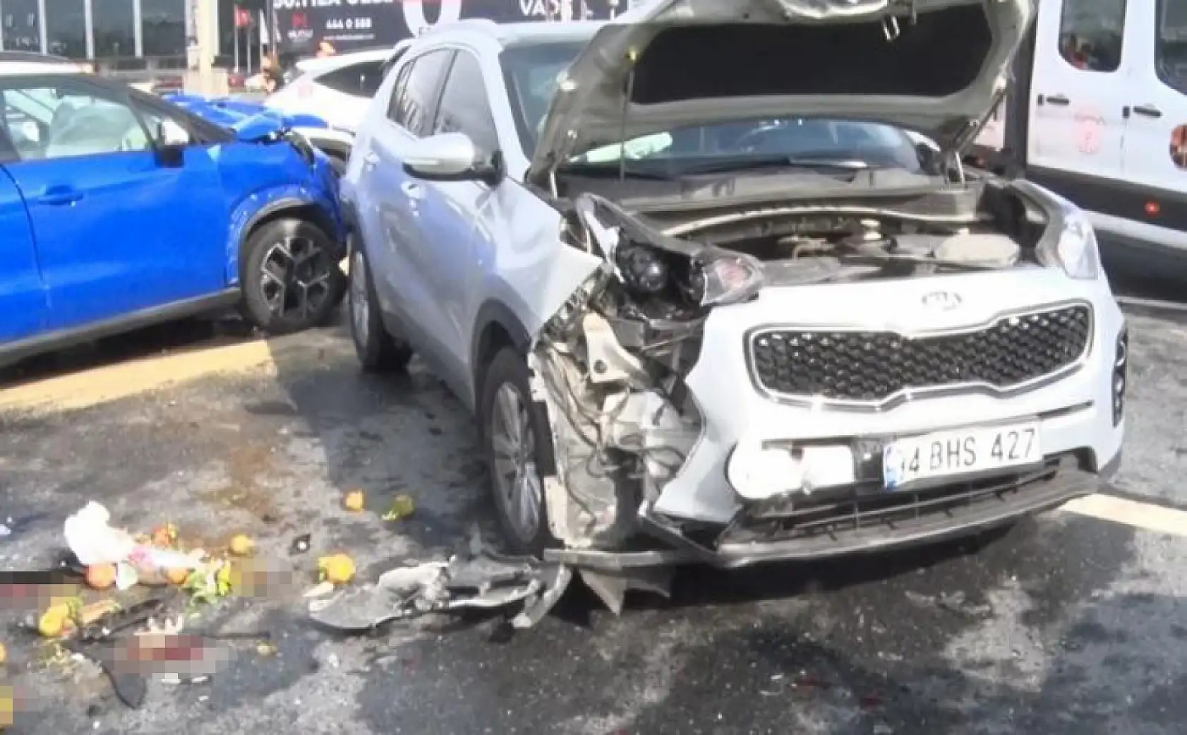 Feci zincirleme kaza: 2 ölü, 5 yaralı