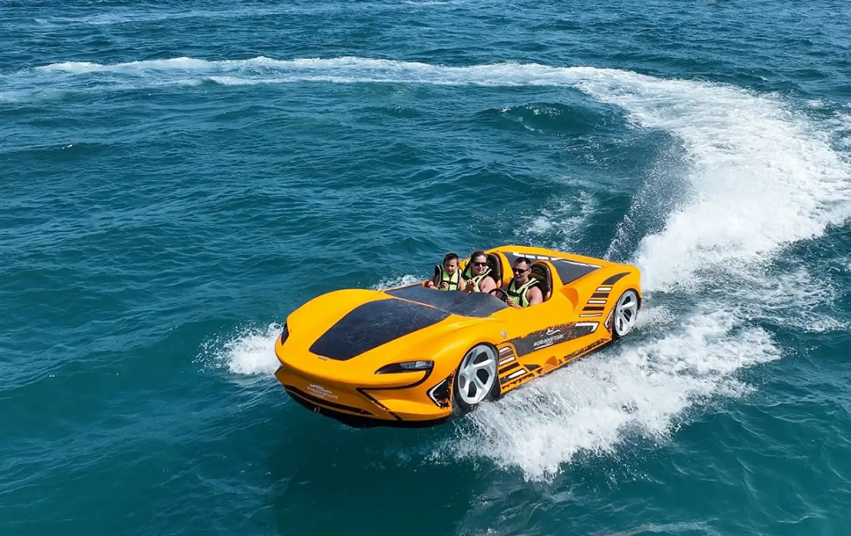 Lüks araçlar artık denizlerde