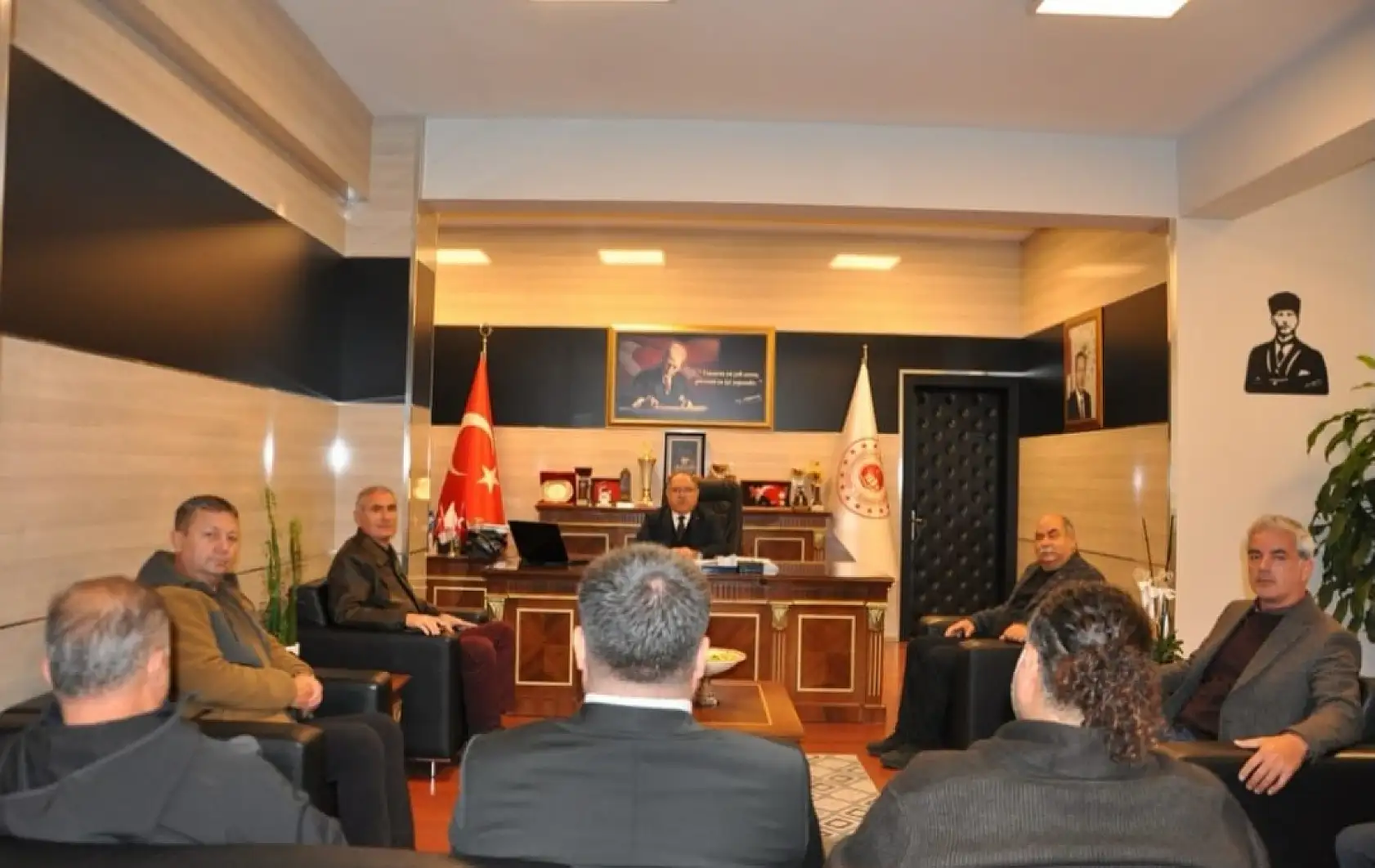 Fethiye'de Sahil Bandı İşletmecilerinden İl Müdürlüğüne ziyaret