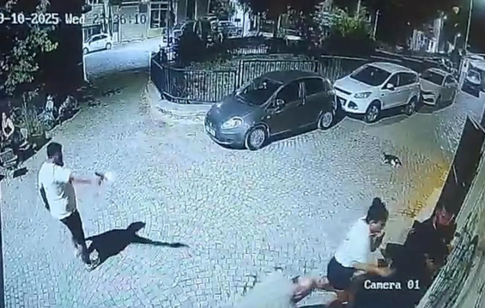 2 kişinin öldüğü eski sevgili dehşetinin görüntüleri ortaya çıktı