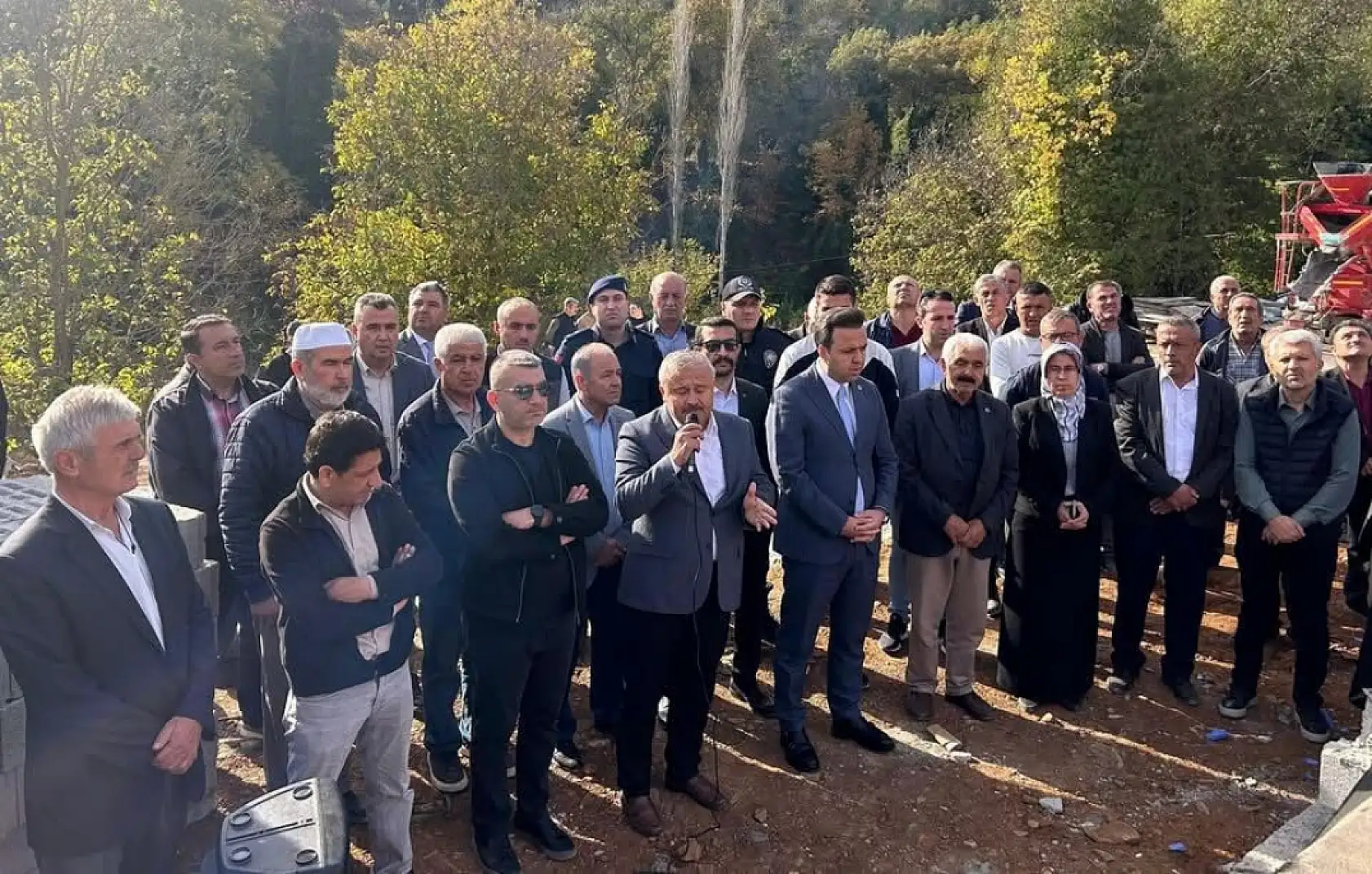 Kavaklıdere'de 9'uncu toplu konut için temel atıldı