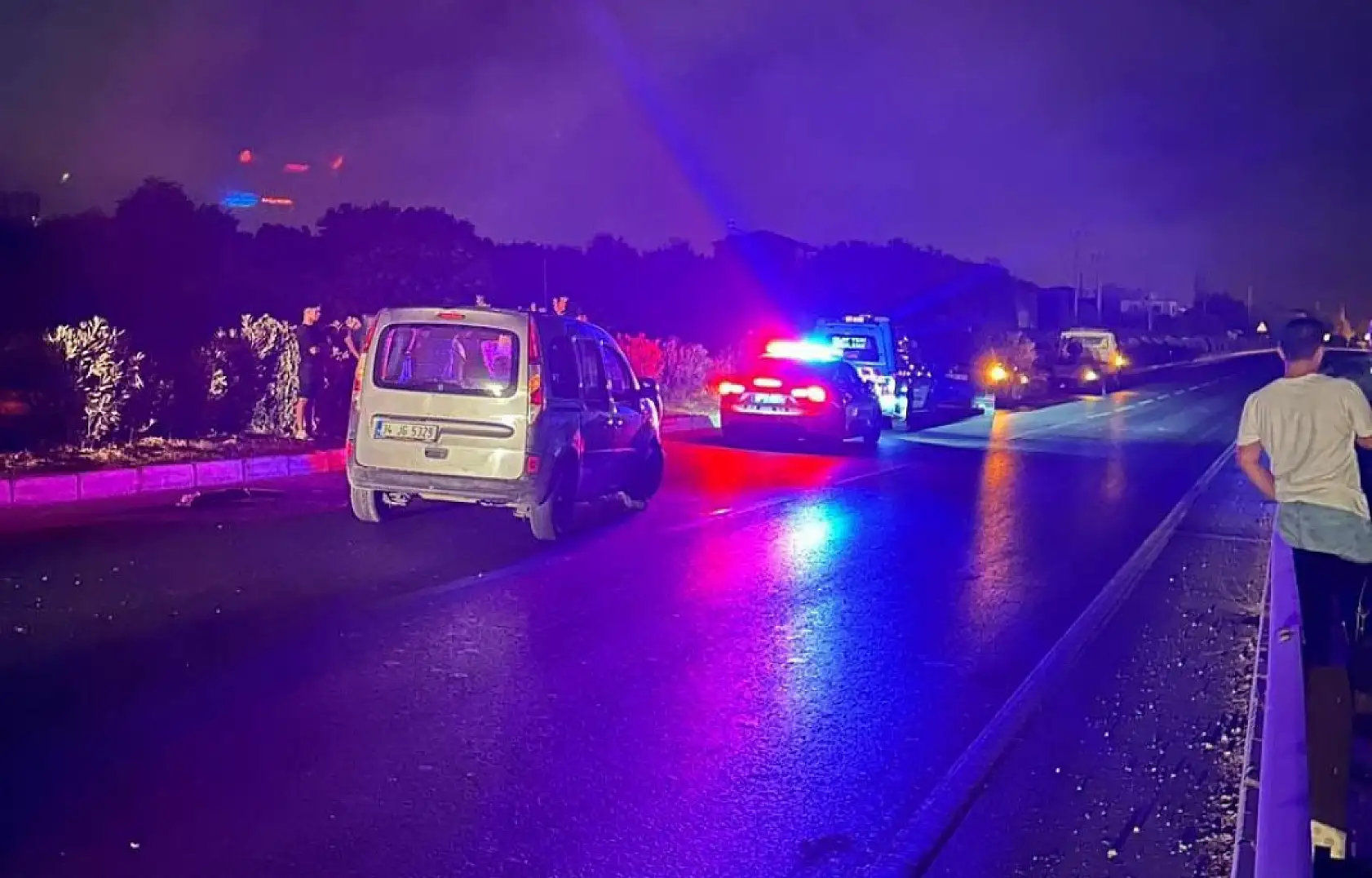 Mersin-Antalya Karayolu'nda trafik kazası: Yaya olay yerinde hayatını kaybetti