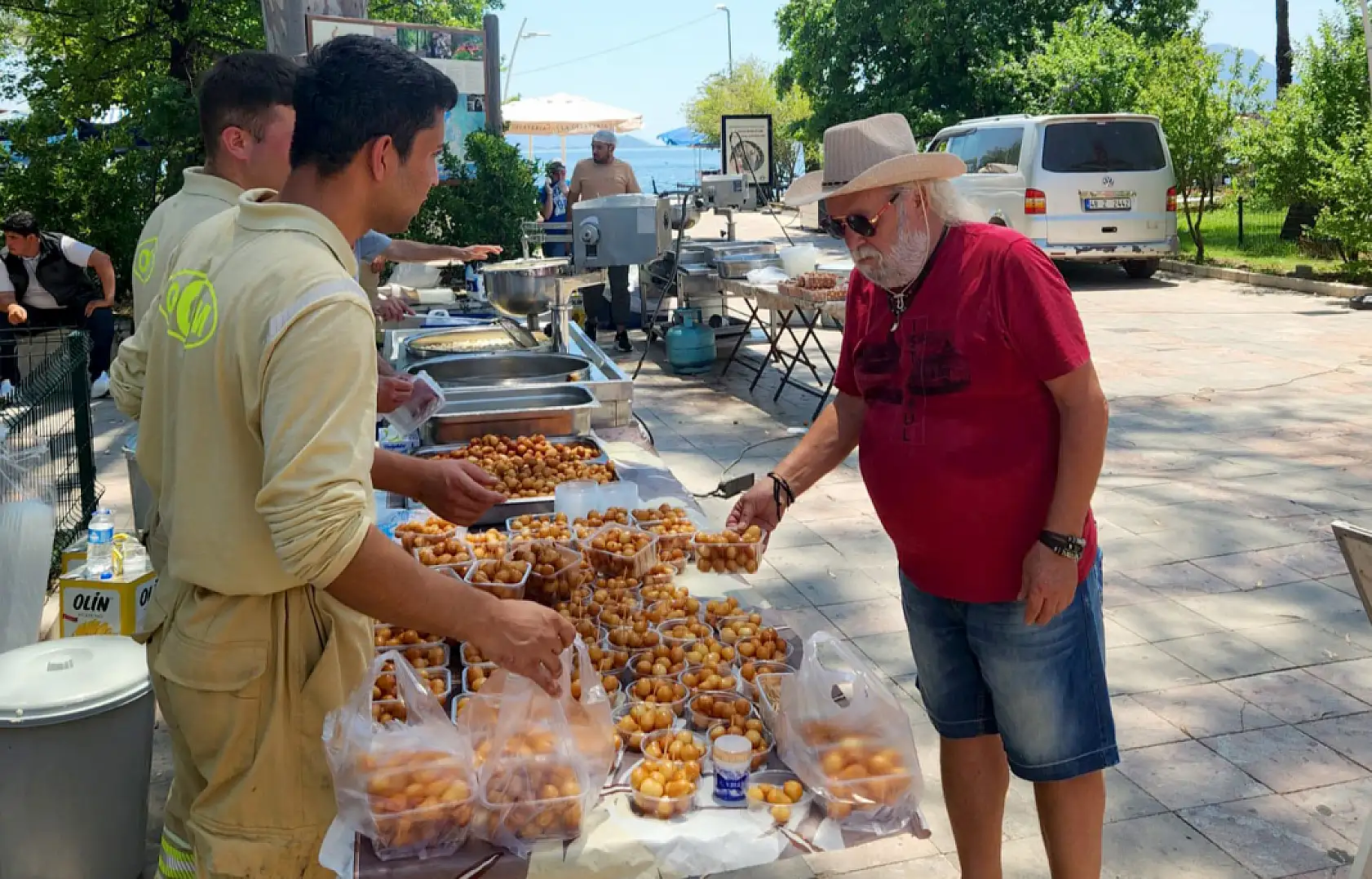 Orman şehidi Görkem Hasdemir için lokma hayrı