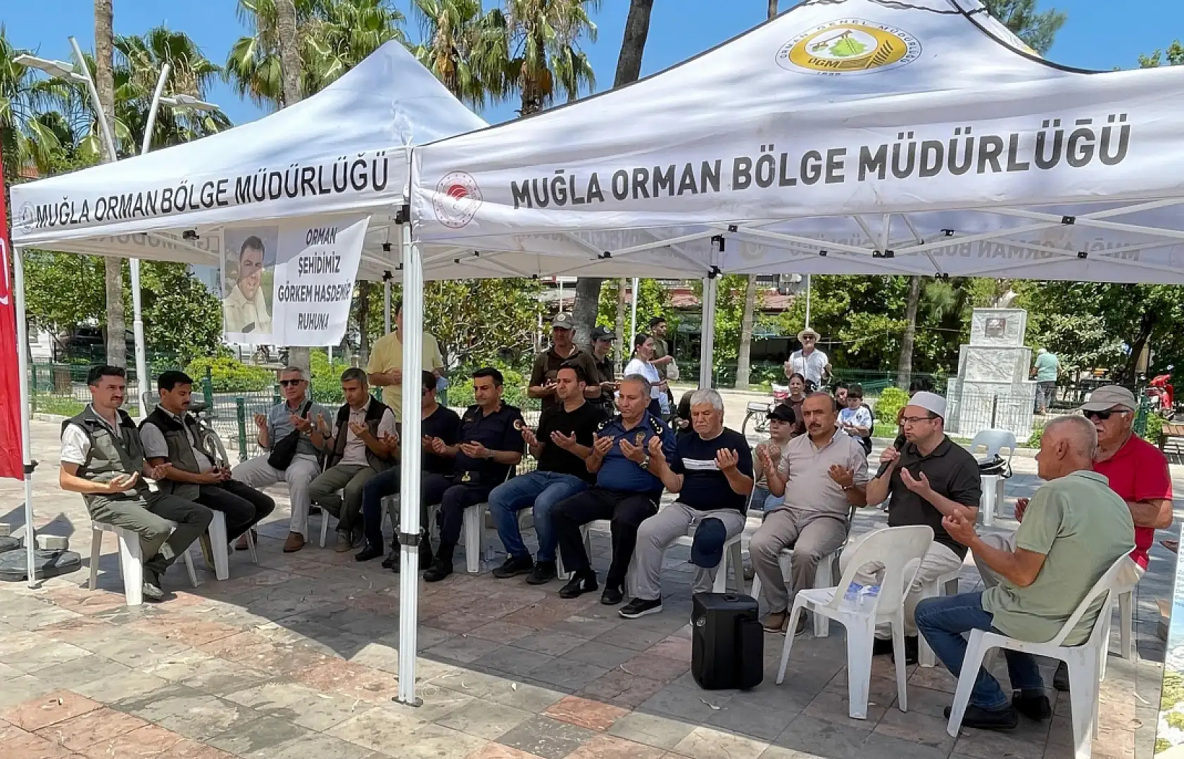 Orman şehidi Görkem Hasdemir için lokma hayrı
