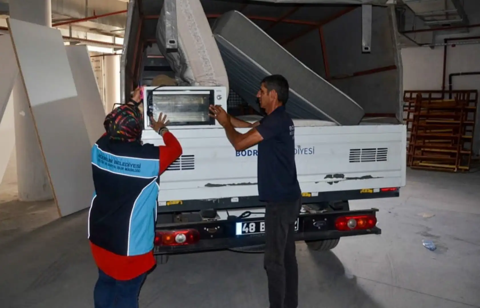 Bodrum'da 'Atma Paylaş Projesi' devam ediyor