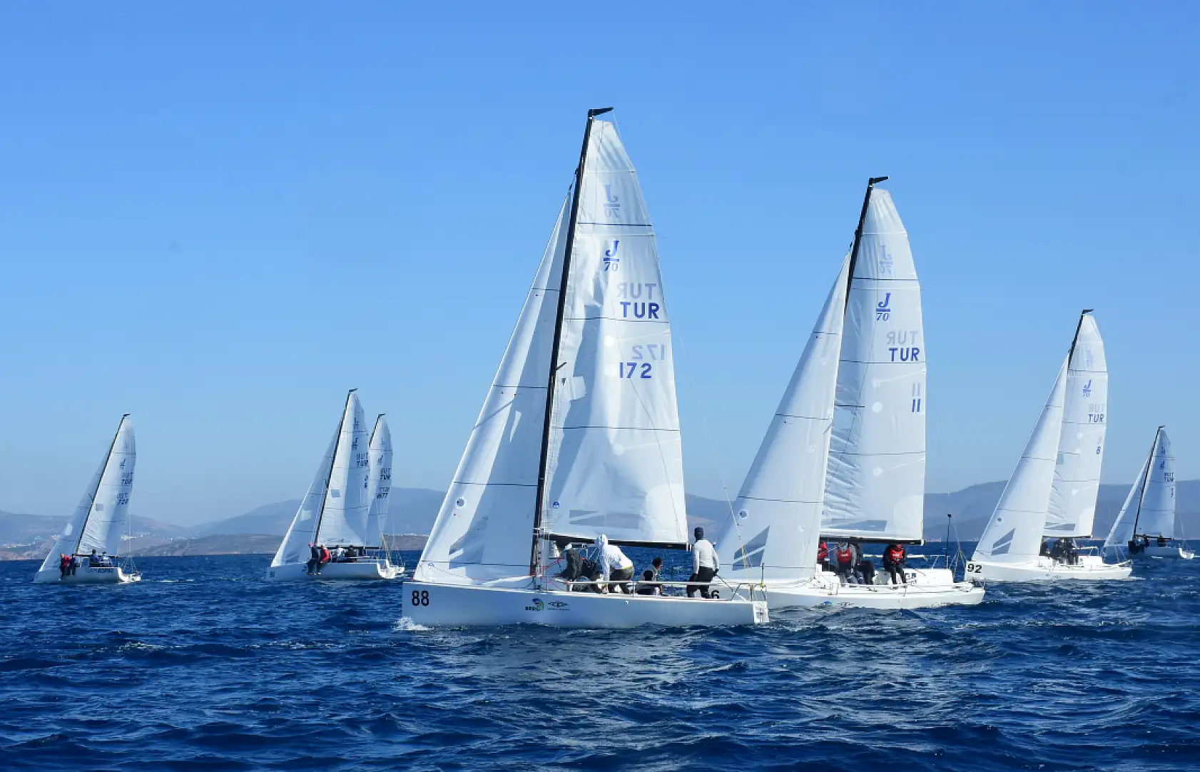 Bodrum'da Kuşak ve Yol Uluslararası Yelken Yarışları başladı