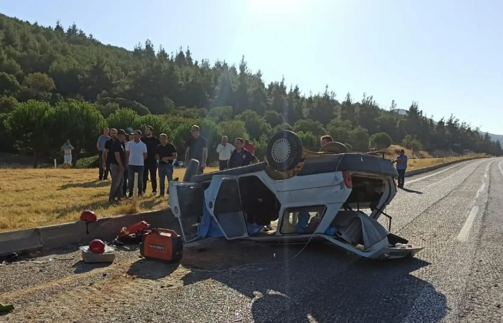 Kavşakta Feci Kaza: 73 Yaşındaki Sürücü Öldü