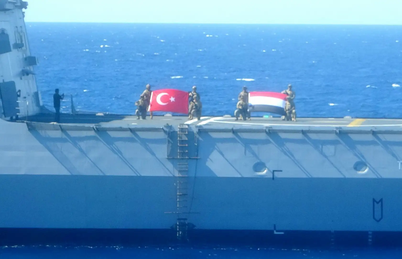 Türk ve Mısır donanmasından 13 yıl sonra ortak tatbikat