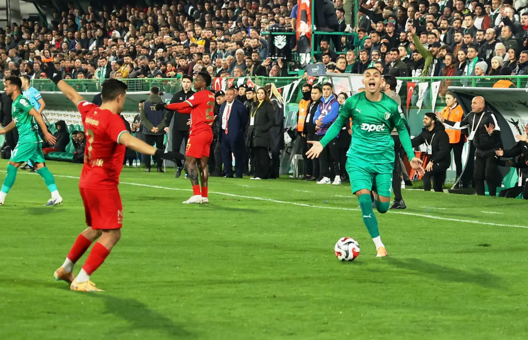 Trendyol 1. Lig: Bodrum FK: 0 - Amed SF: 0