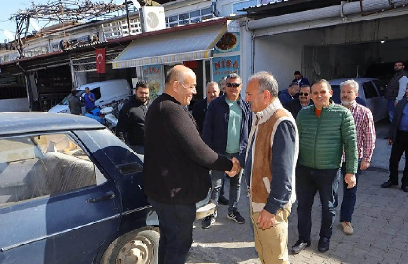 Saatcı, Sanayi Esnafını Ziyaret Etti