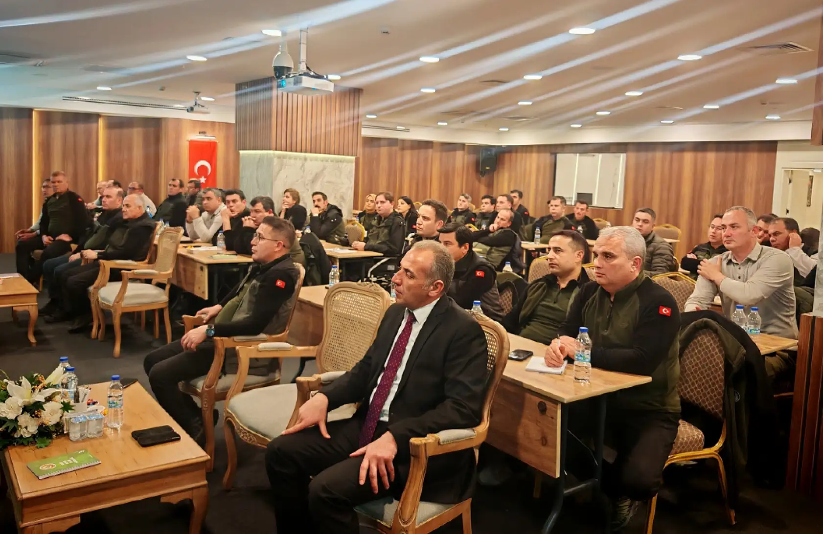 Muğla'da teknik personellere yangın eğitimi verildi