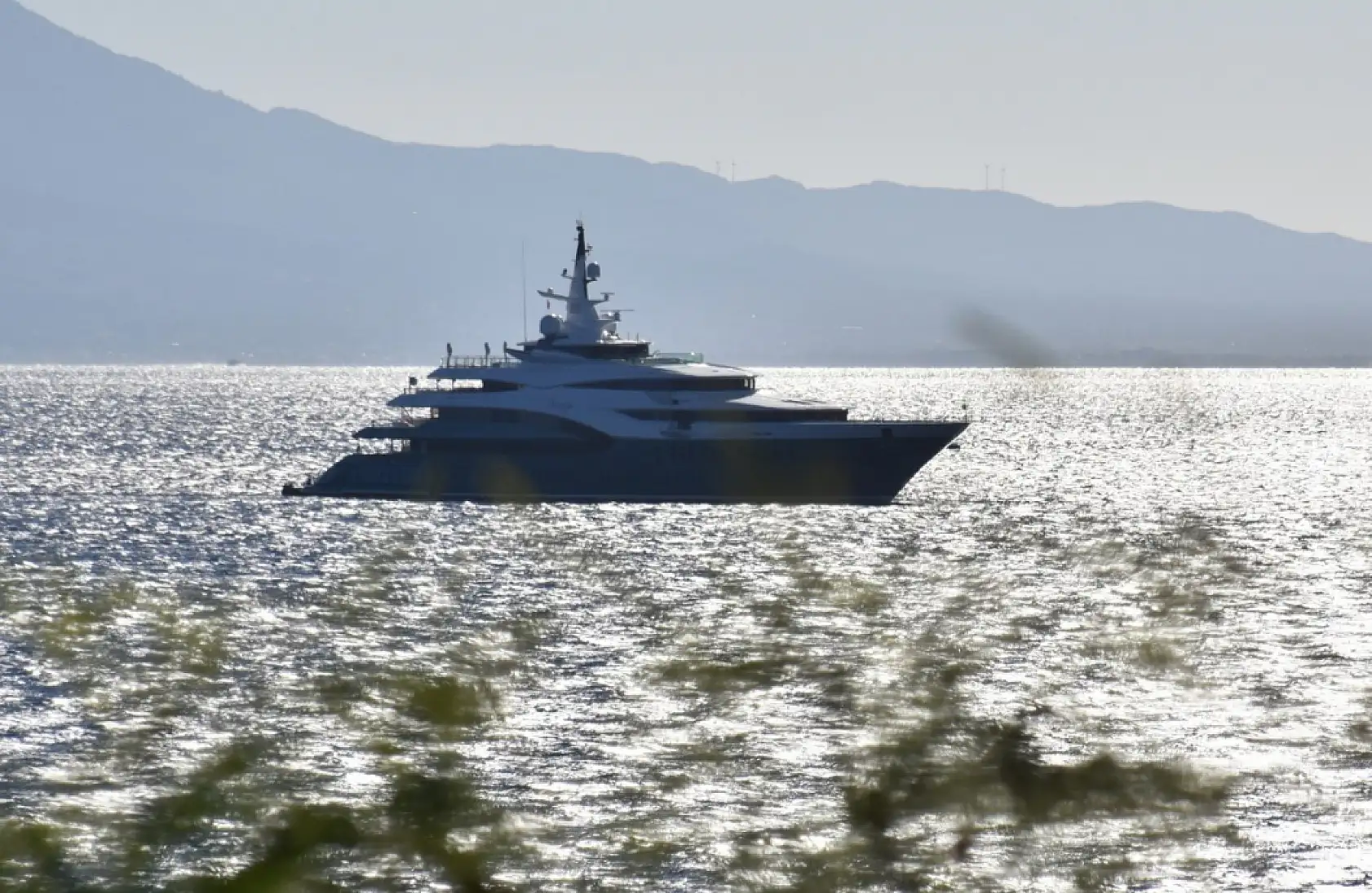 Mega Yat 'Sunrays' Bodrum'da