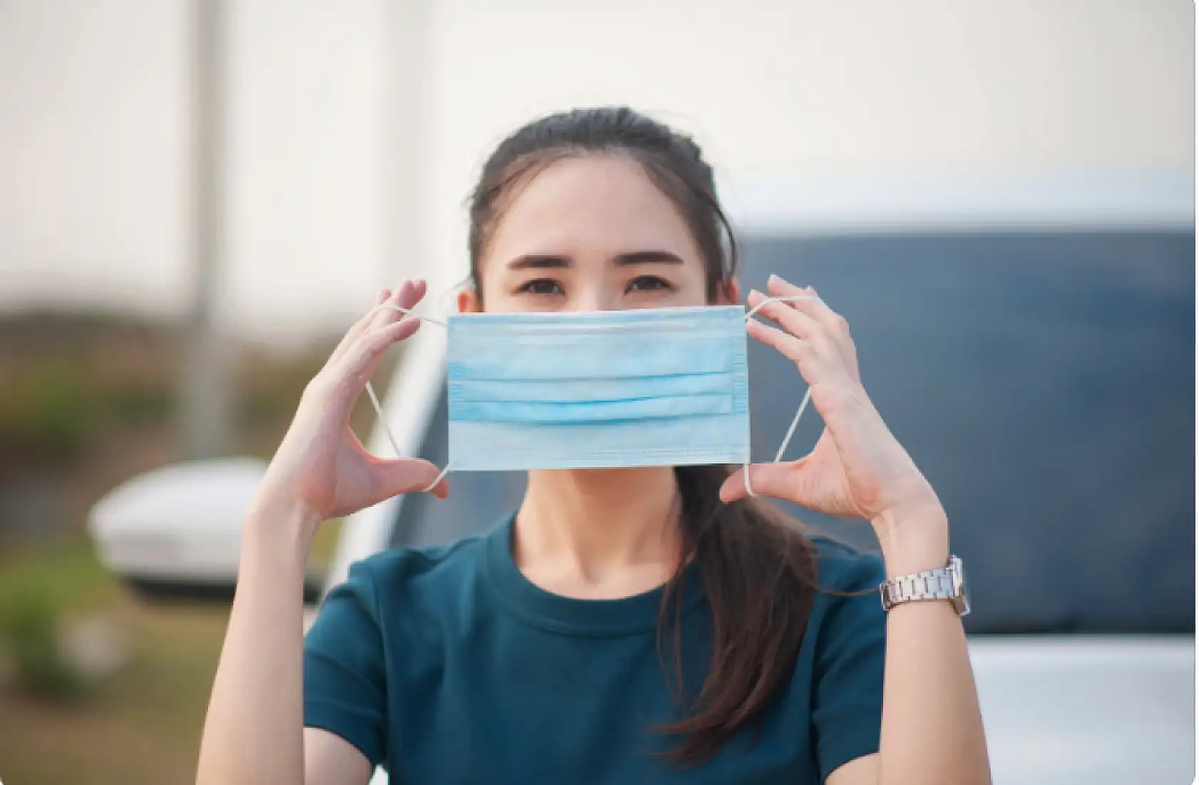 Influenza salgınından korunmak için maske uyarısı