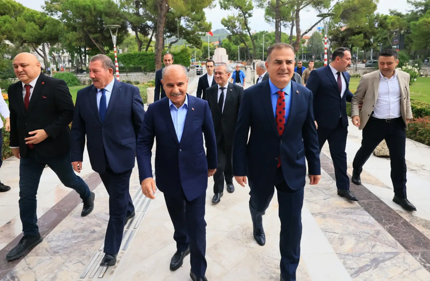 İçişleri Bakan Yardımcısı Aktaş, Muğla'da Vali Akbıyık ile görüştü