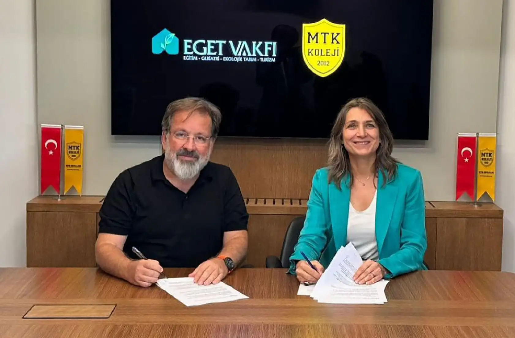 MTK Koleji ve EGET Vakfı'ndan 'Ekolojik Gelecek' için iş birliği