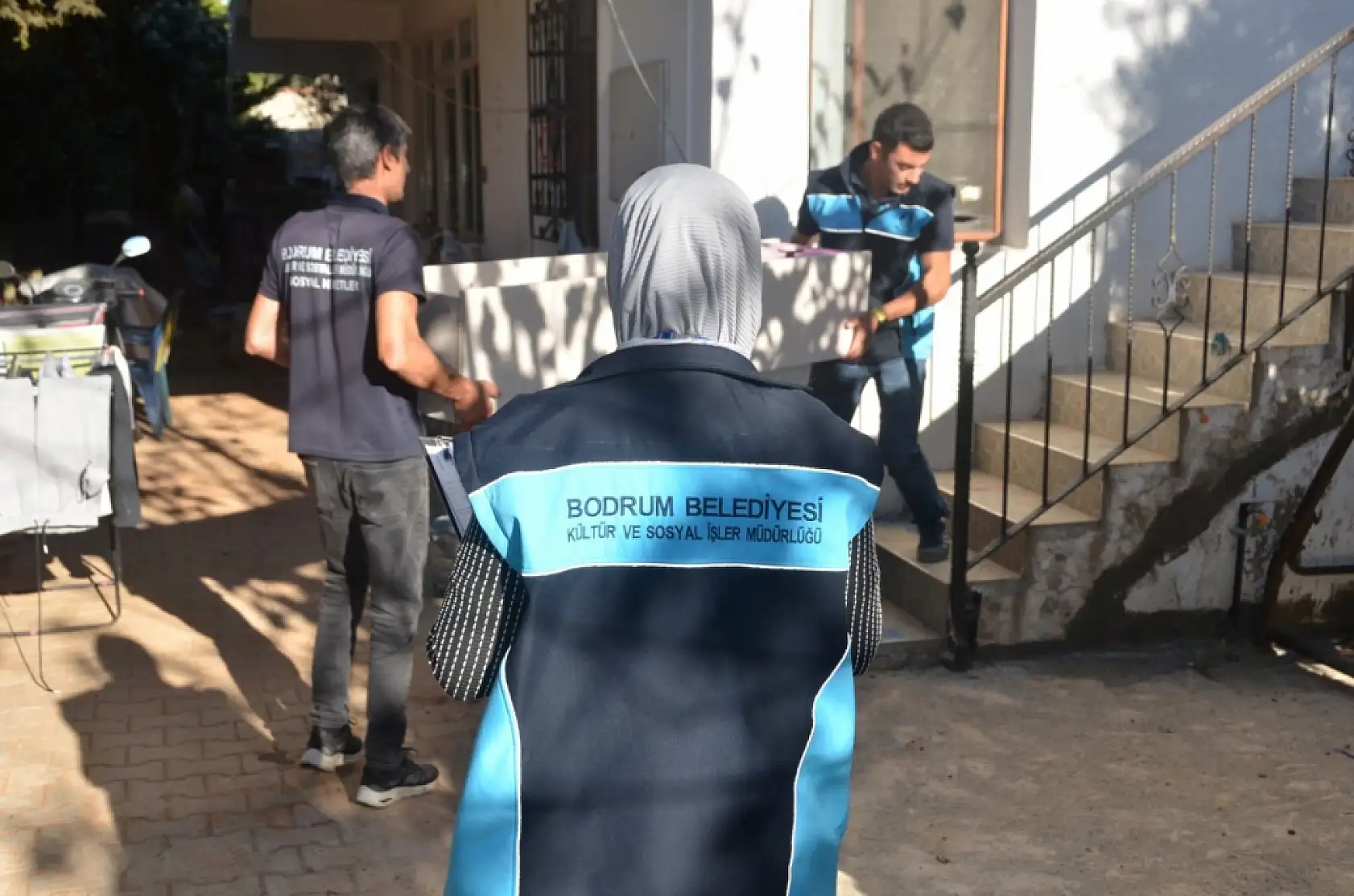 Bodrum'da 'Atma Paylaş Projesi' devam ediyor