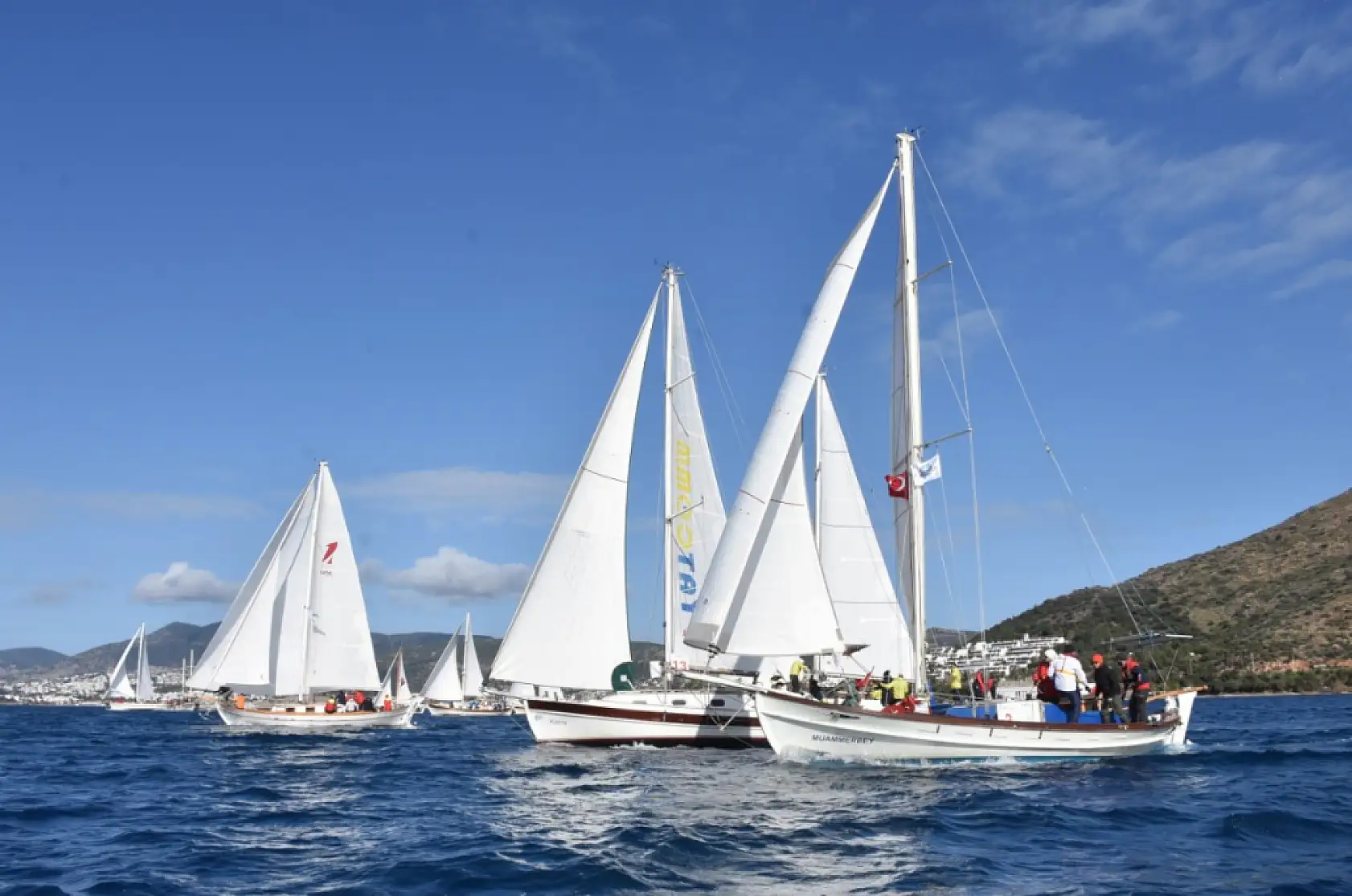 Bodrum'da Tirhandil Cup Kış Trofesi'nin üçüncü etabı başladı