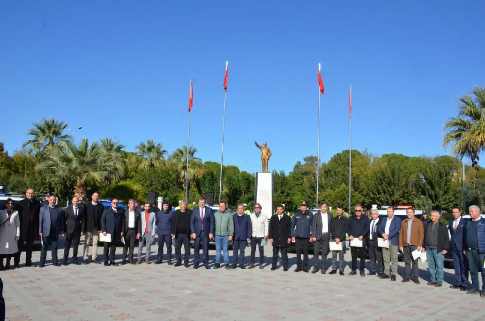 Dalaman'a hayırseverlerin katkıları ile yeni araçlar kazandırıldı