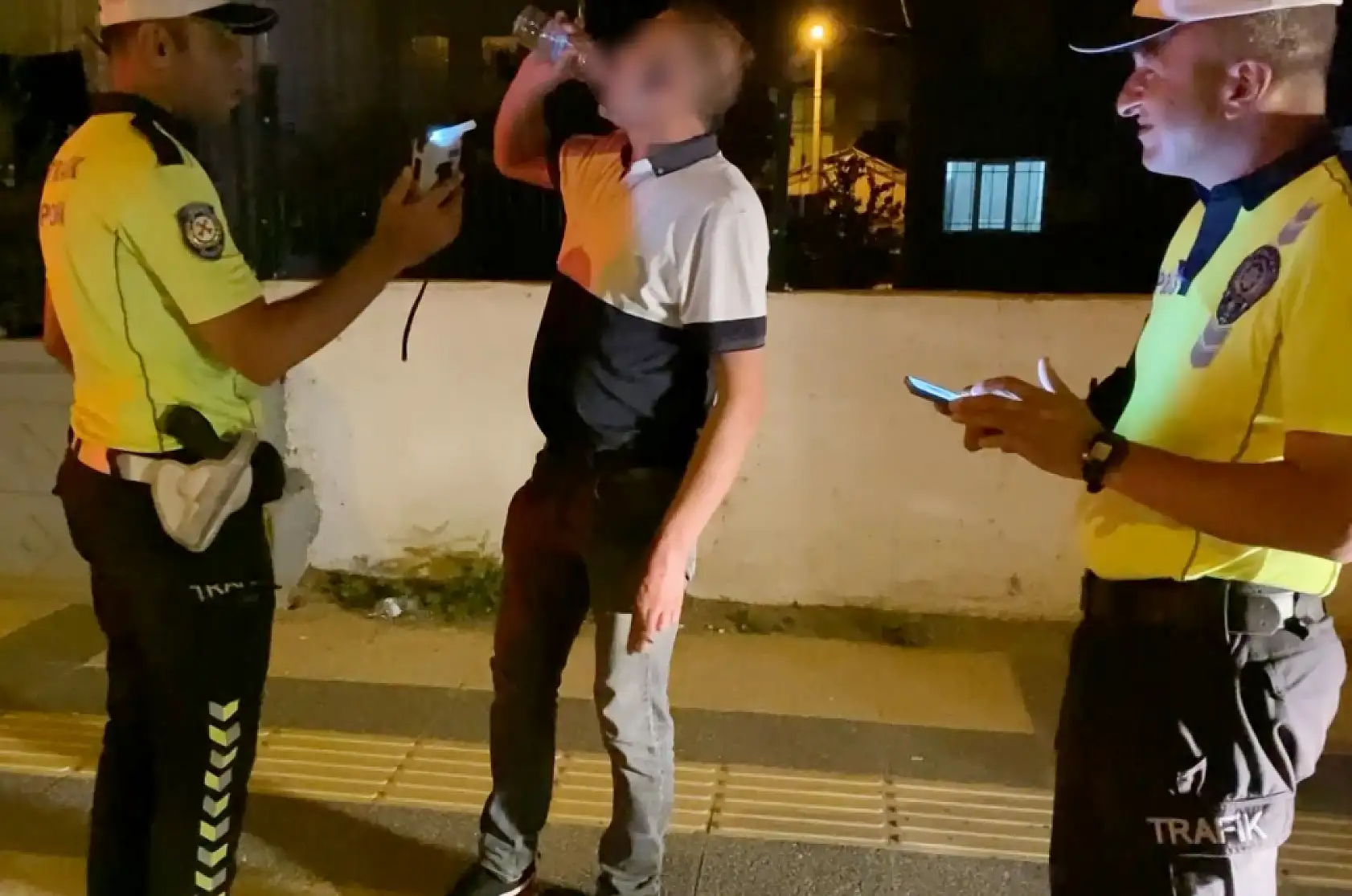 1.24 promil alkollü yakalandı, 'Ekmeğimle oynuyorsunuz' dedi