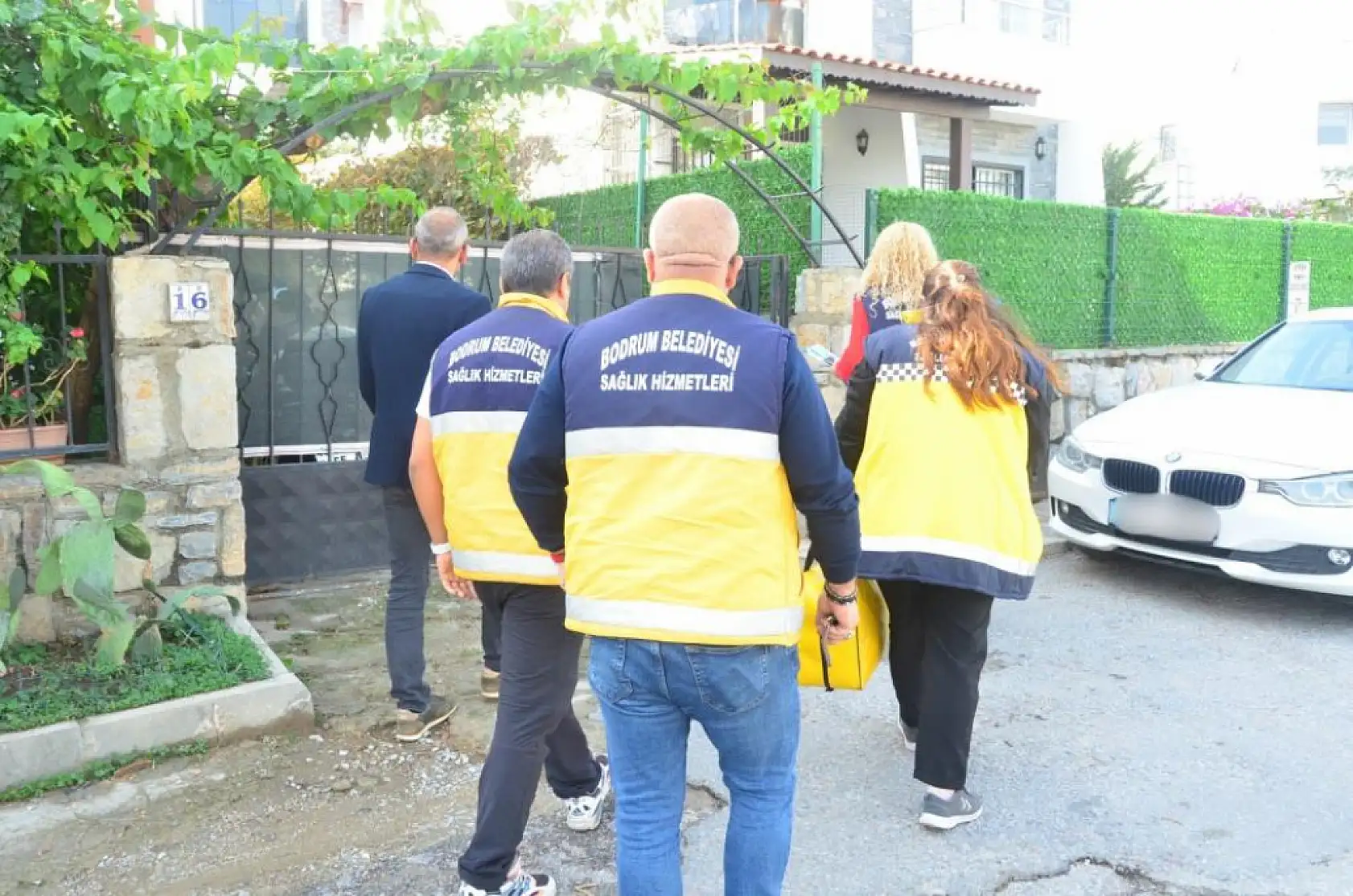 Bodrum Belediyesi hastalara moral oluyor