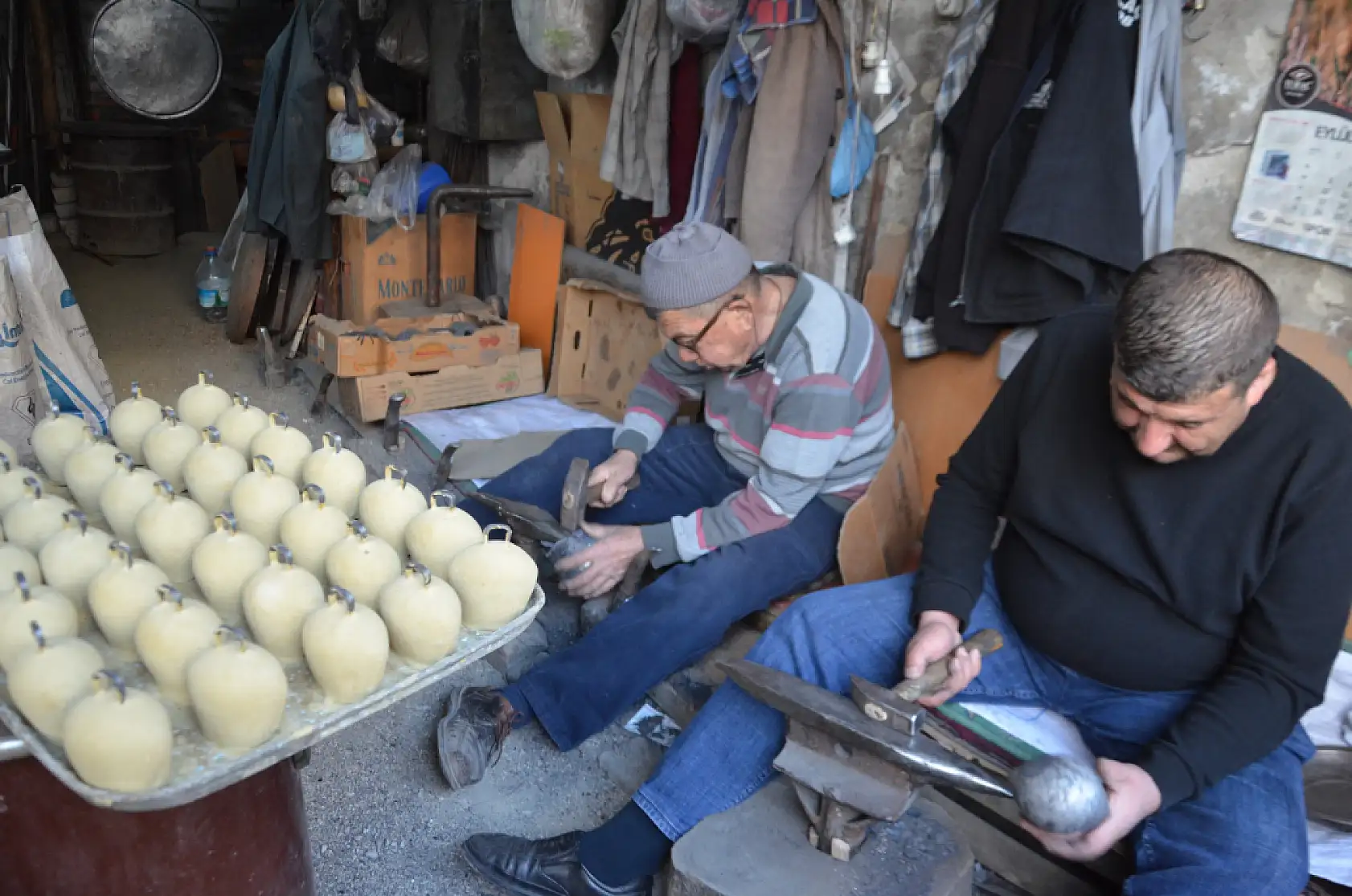 Asırlık çancılık mesleği 3 kuşaktır yaşatılıyor