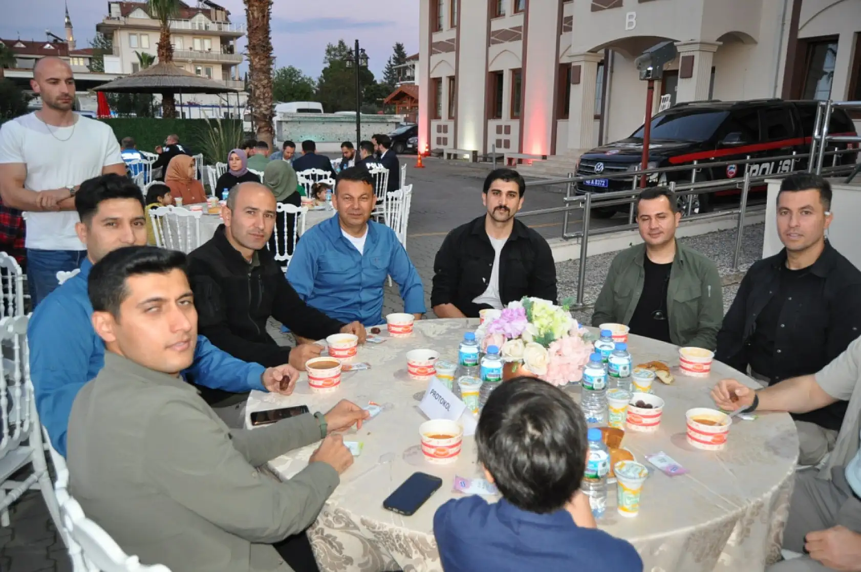 İlçe Emniyet Müdürlüğü'nde iftar programı