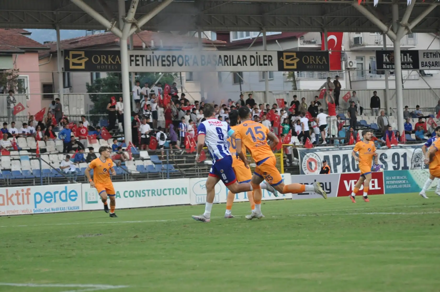 7 gollü duellonun kazananı Fethiyespor