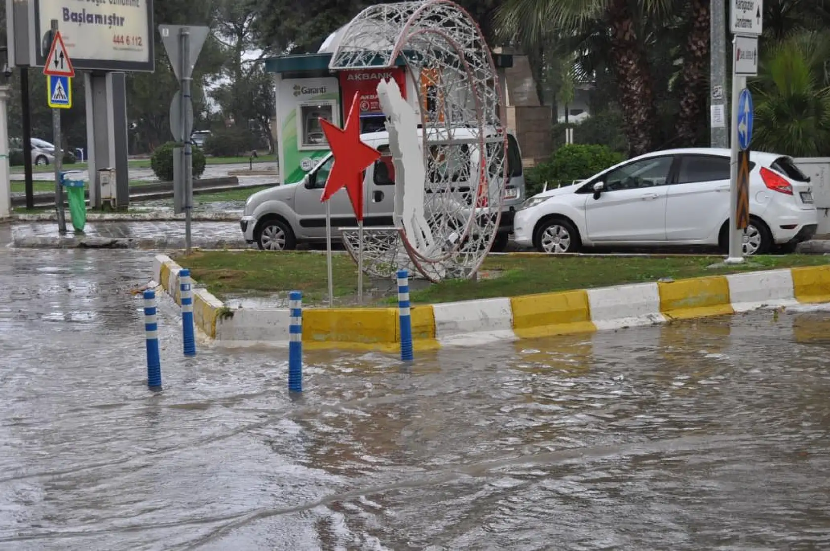 Meteoroloji uyardı, Fethiye'de şiddetli yağış