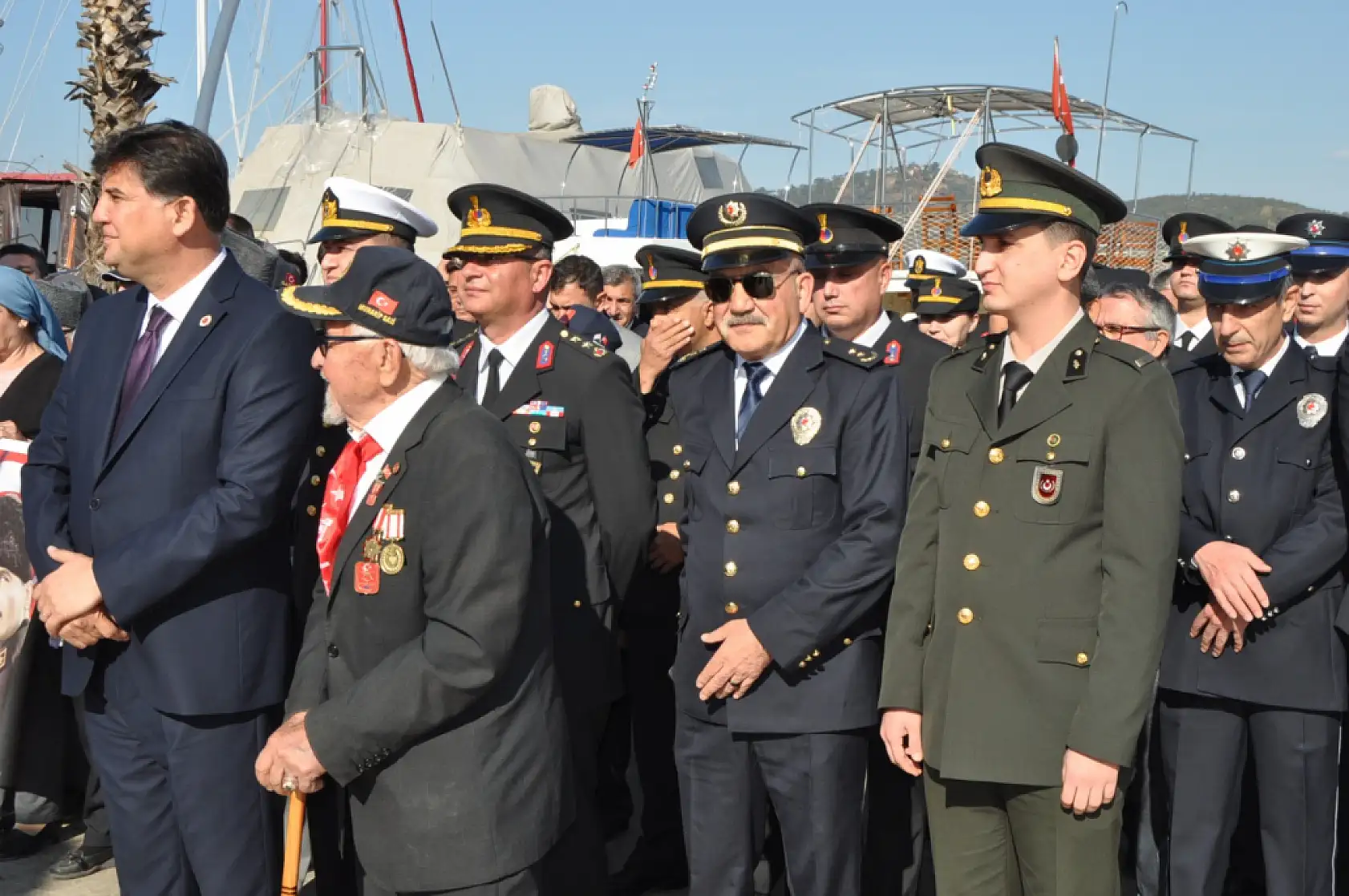 Çanakkale Zaferi'nin 109. yılı Fethiye'de kutlandı