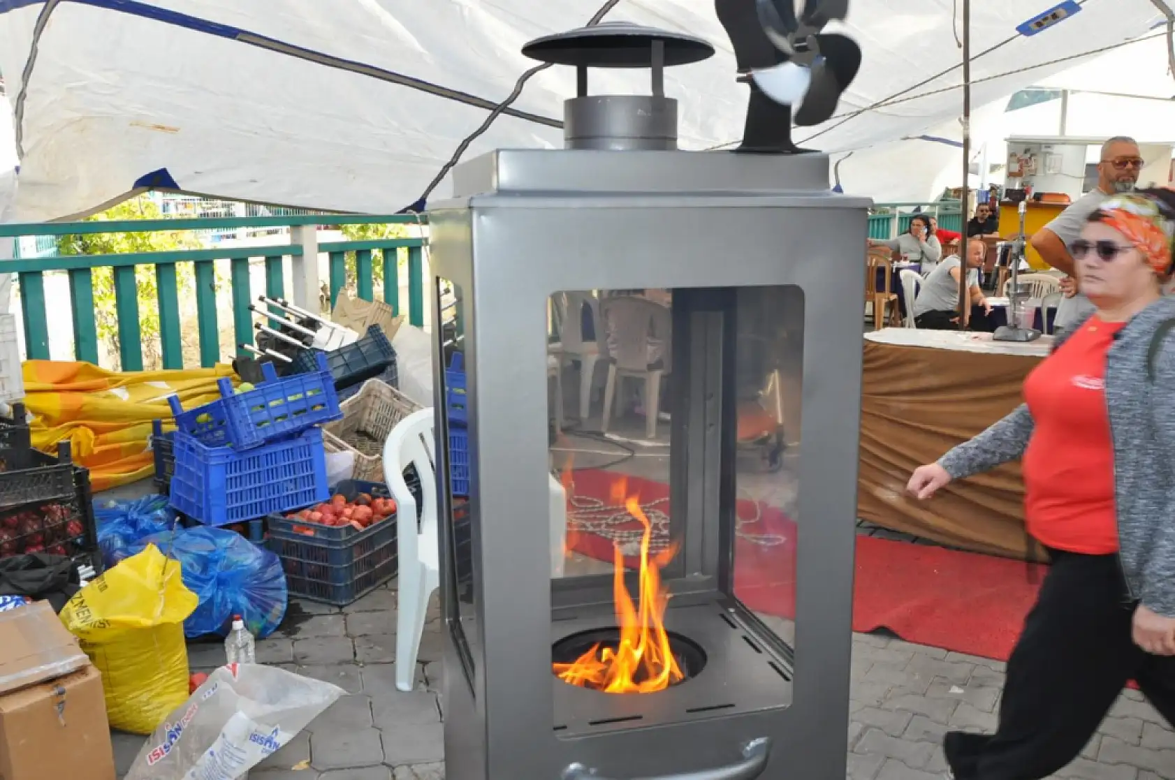 Fethiye'ye külsüz ısı: Pelet sobaları revaçta