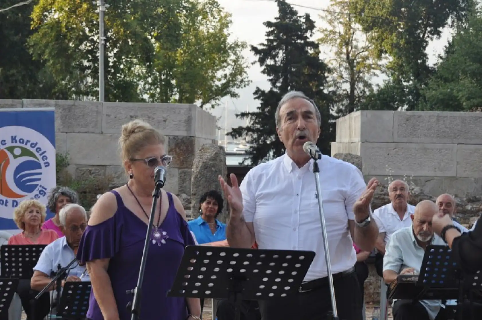 Fethiye Telmessos Antik Tiyatro'da Türk Müziği konseri