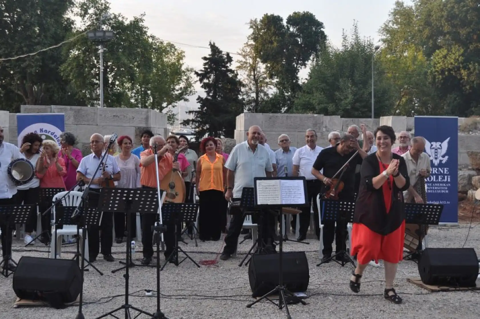 Fethiye Telmessos Antik Tiyatro'da Türk Müziği konseri
