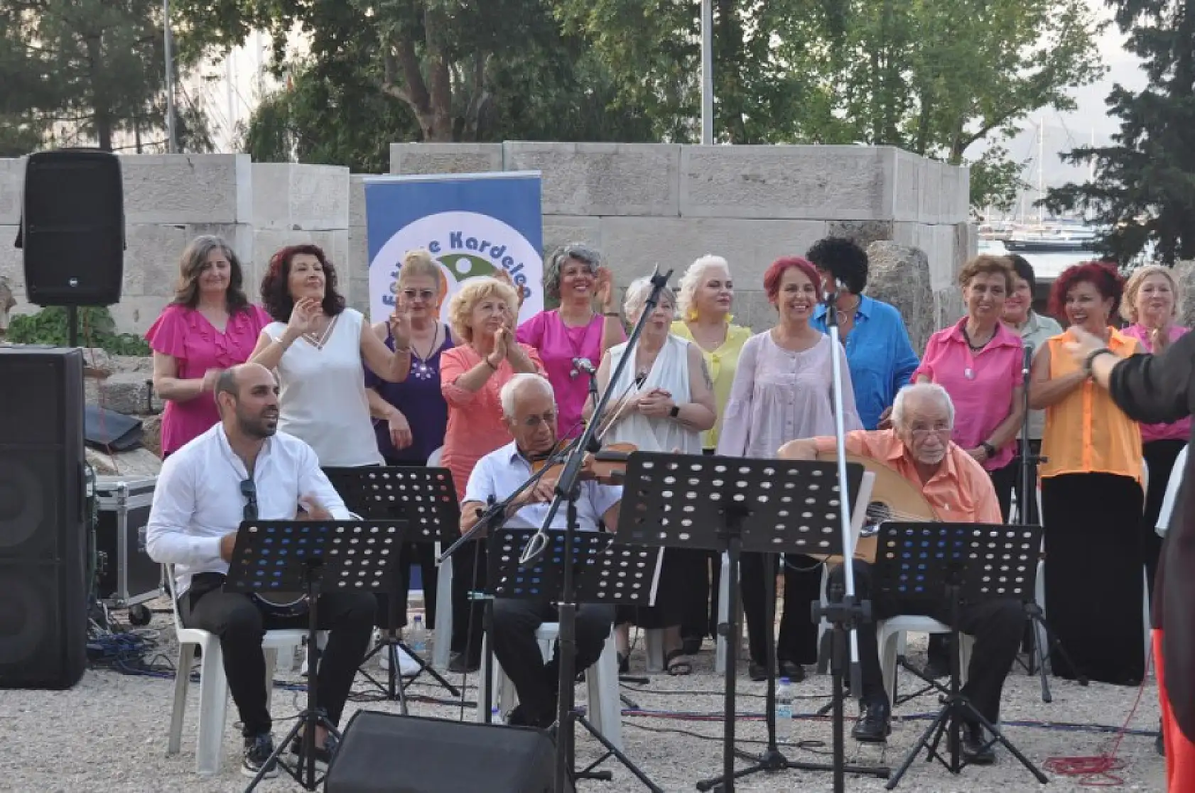 Fethiye Telmessos Antik Tiyatro'da Türk Müziği konseri