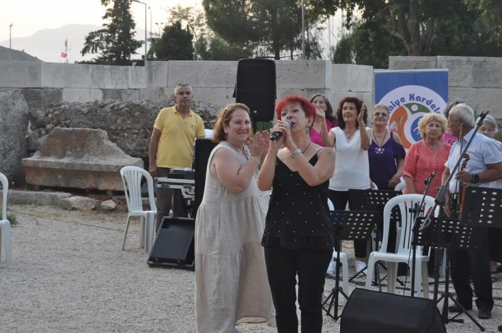 Fethiye Telmessos Antik Tiyatro'da Türk Müziği konseri