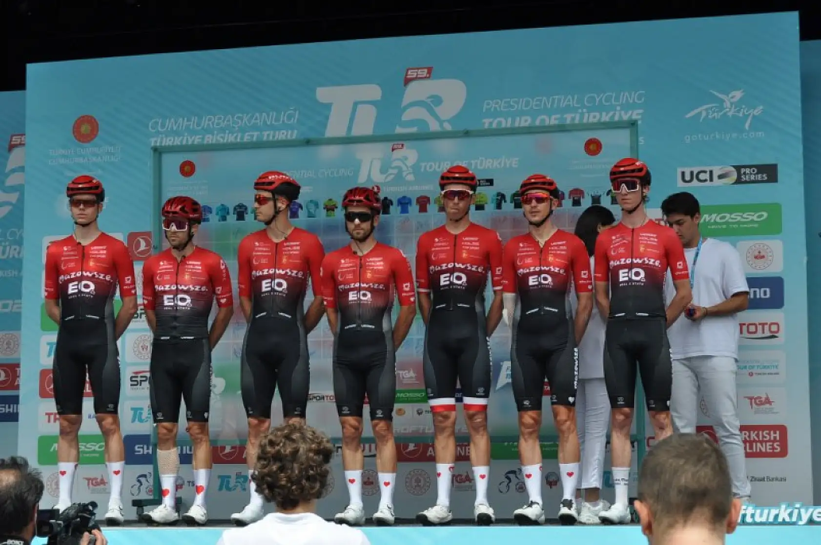 59. Cumhurbaşkanlığı Türkiye Bisiklet Turu'nun Fethiye Marmaris etabı başladı