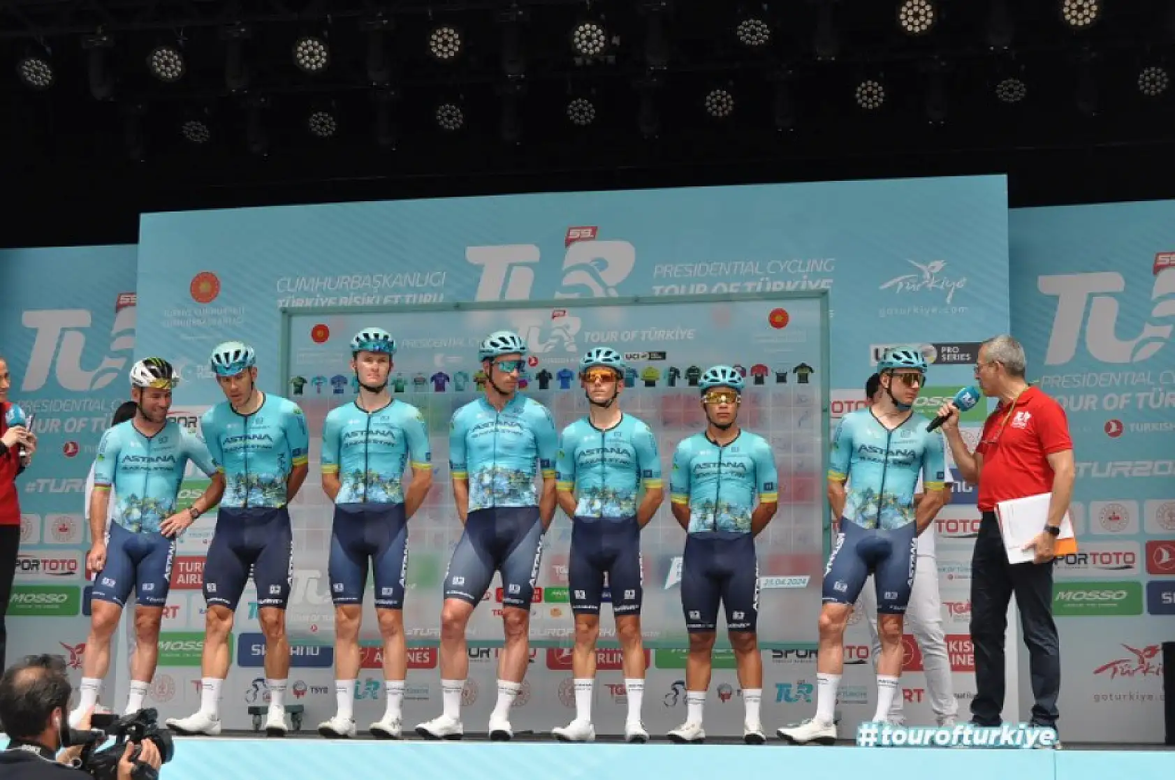 59. Cumhurbaşkanlığı Türkiye Bisiklet Turu'nun Fethiye Marmaris etabı başladı