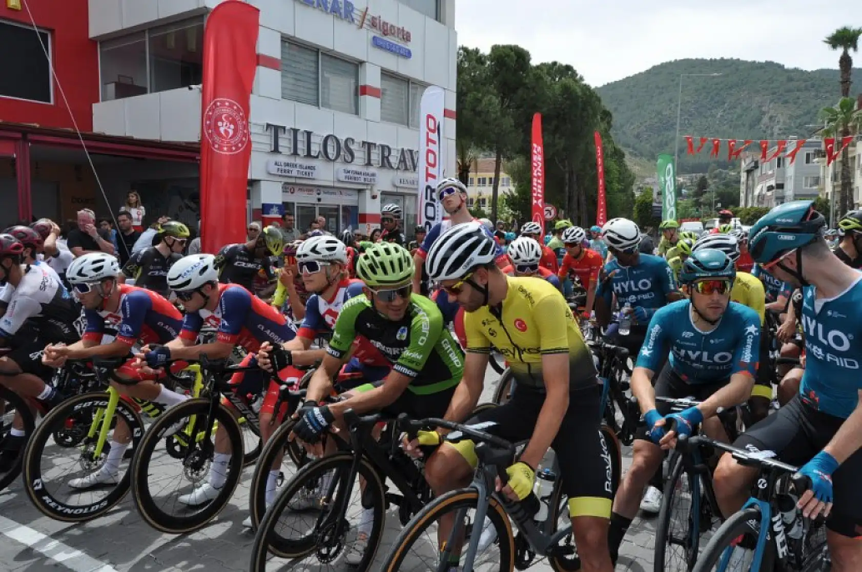 59. Cumhurbaşkanlığı Türkiye Bisiklet Turu'nun Fethiye Marmaris etabı başladı