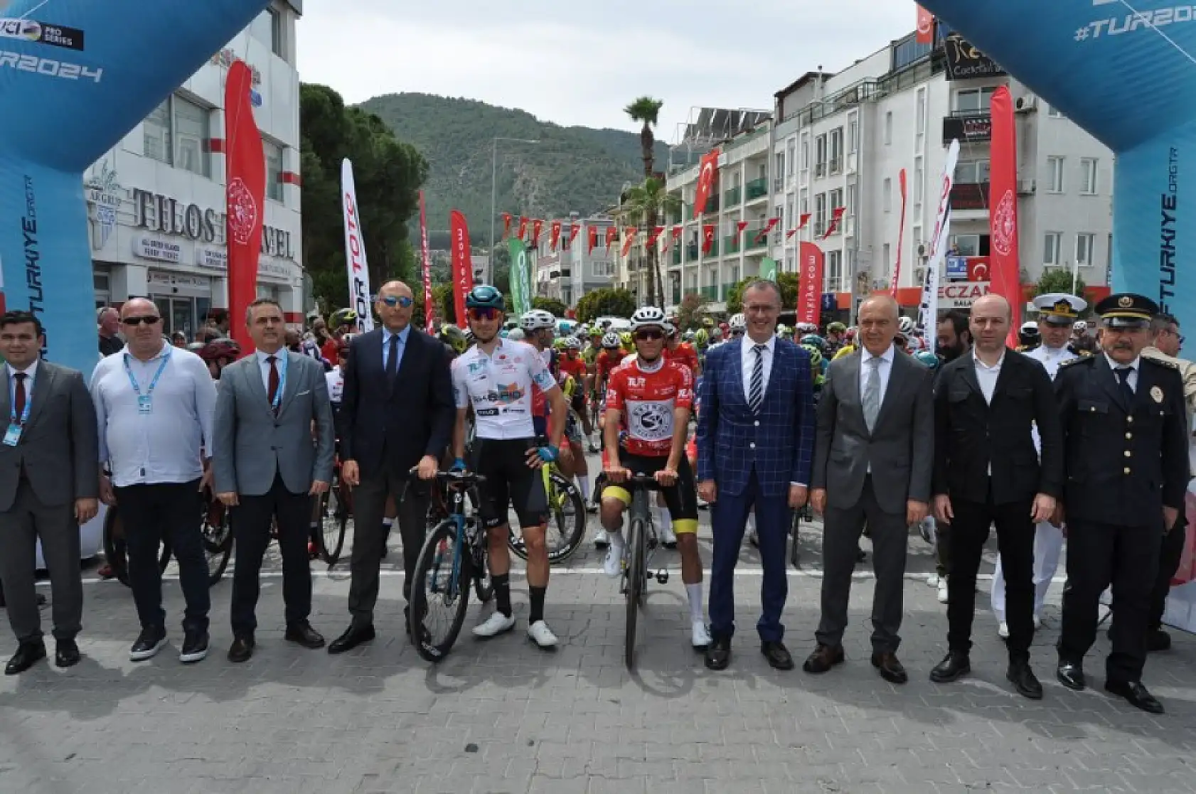 59. Cumhurbaşkanlığı Türkiye Bisiklet Turu'nun Fethiye Marmaris etabı başladı