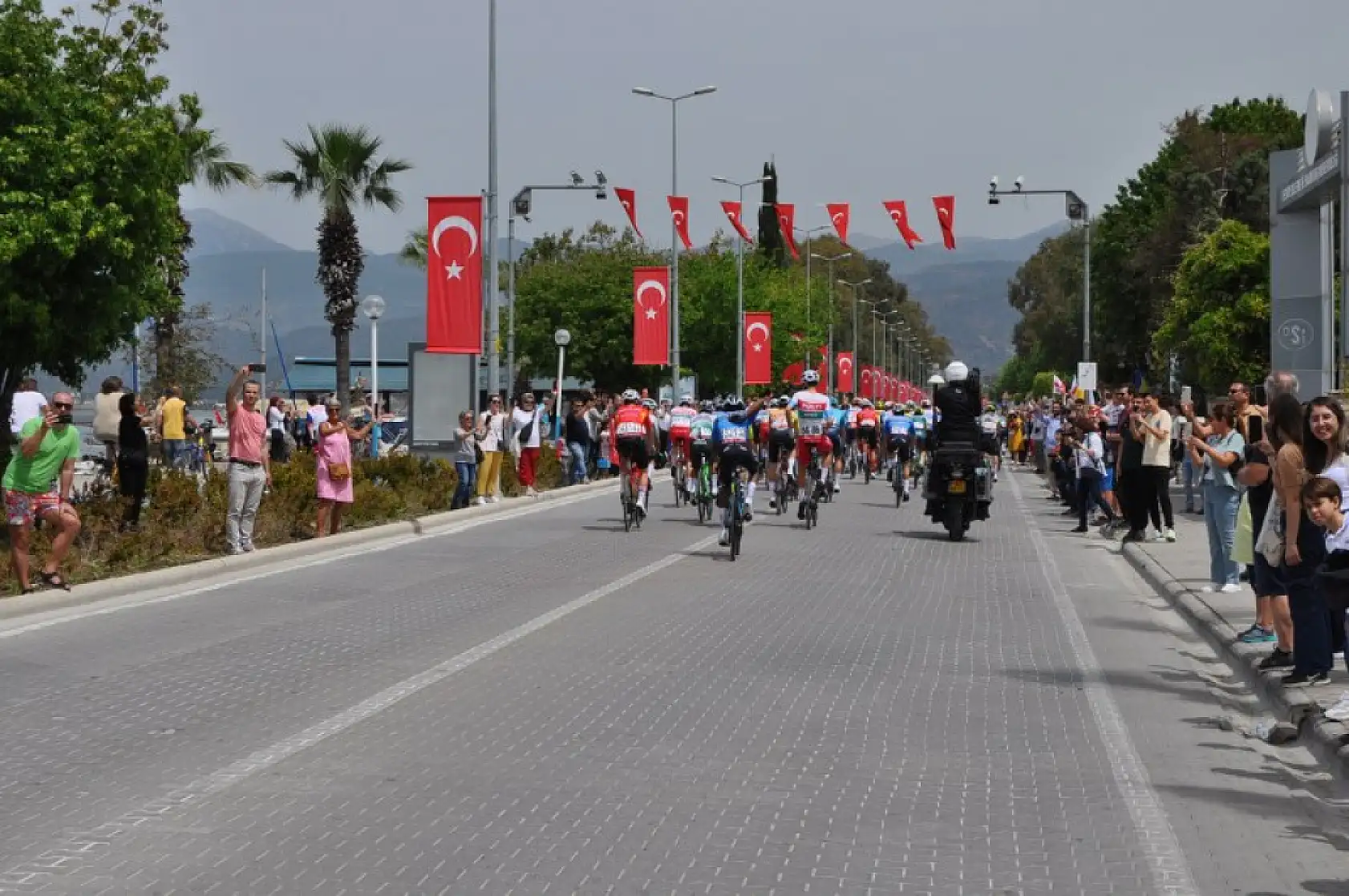 59. Cumhurbaşkanlığı Türkiye Bisiklet Turu'nun Fethiye Marmaris etabı başladı