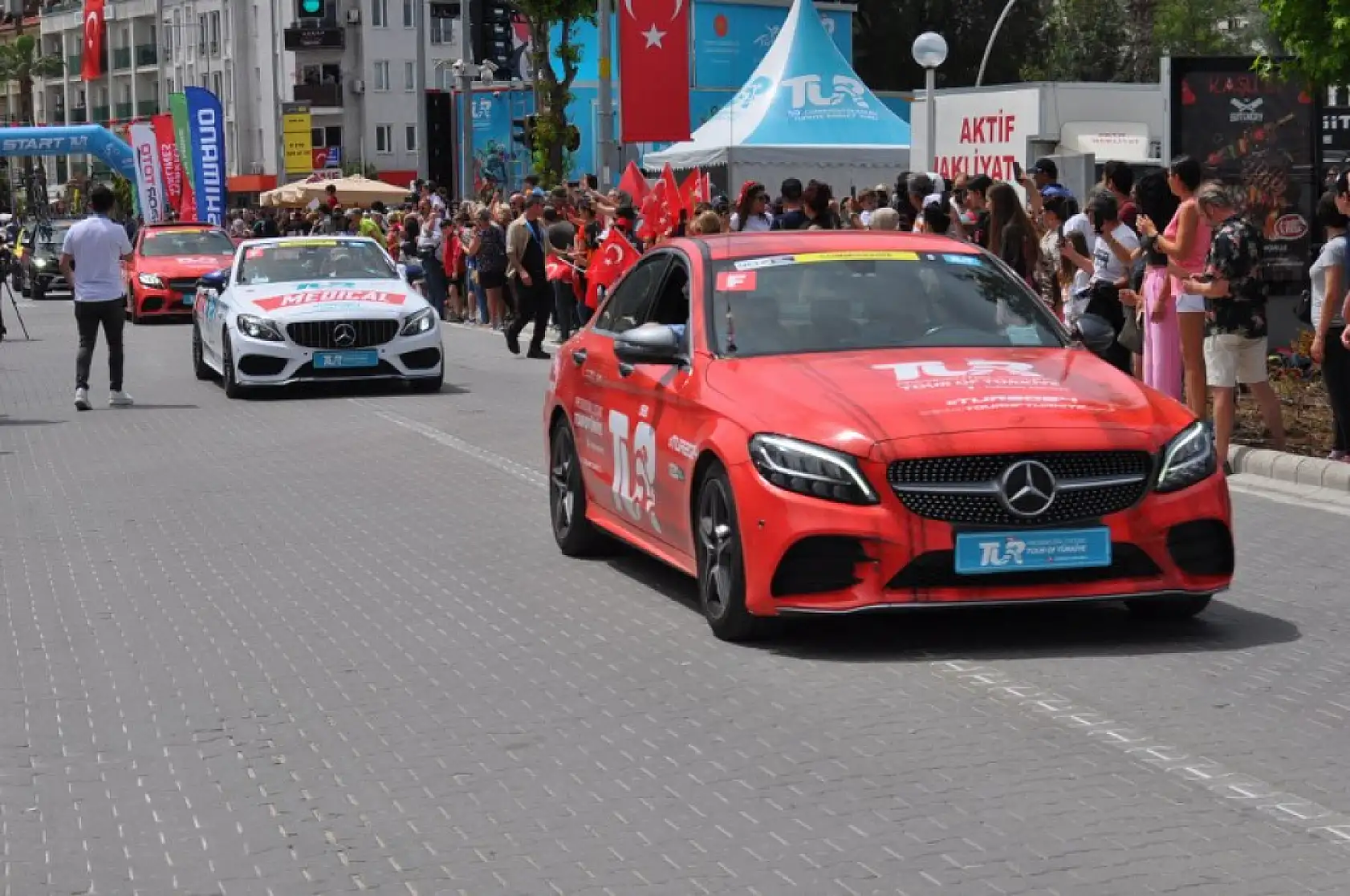 59. Cumhurbaşkanlığı Türkiye Bisiklet Turu'nun Fethiye Marmaris etabı başladı