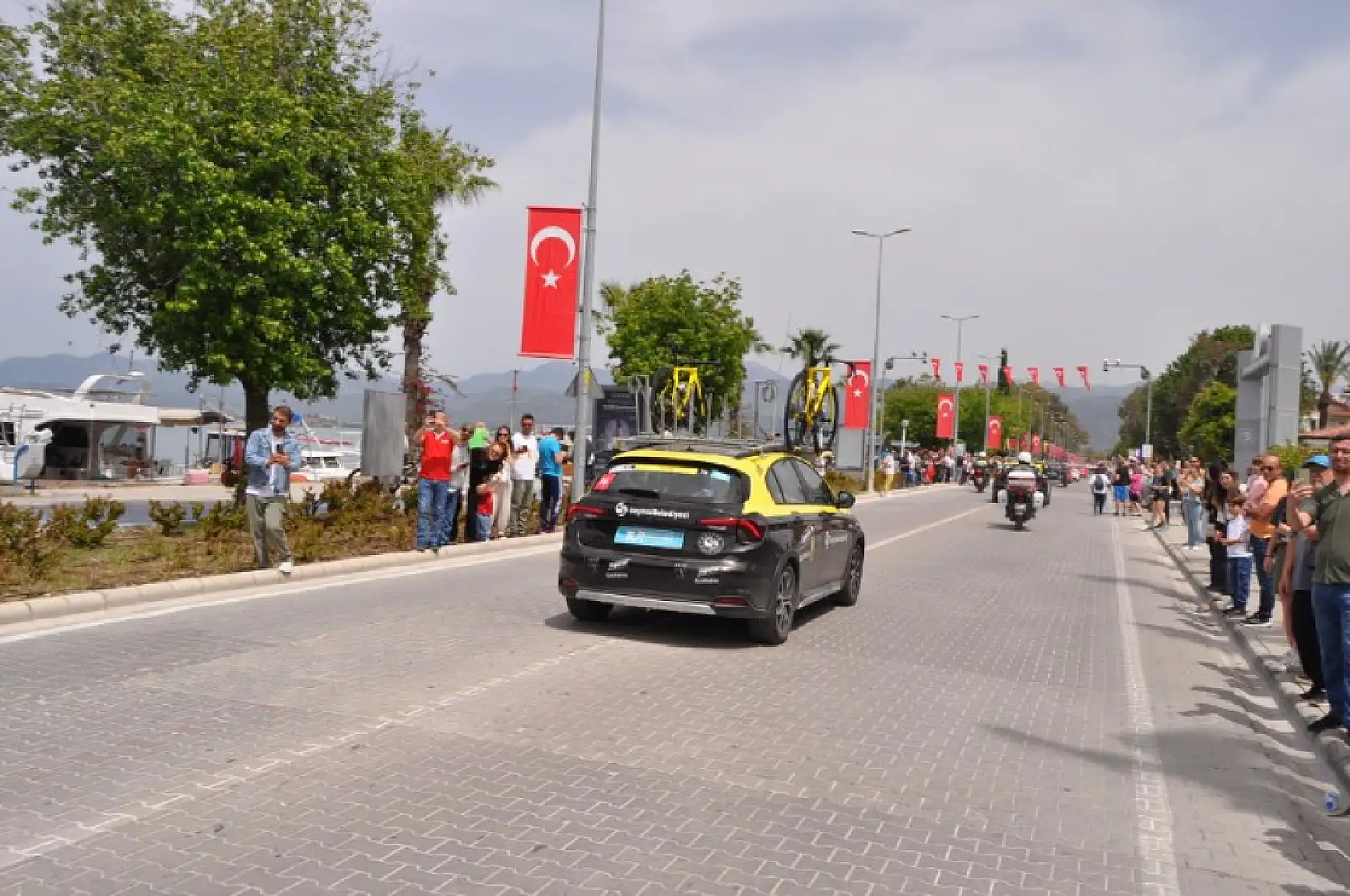 59. Cumhurbaşkanlığı Türkiye Bisiklet Turu'nun Fethiye Marmaris etabı başladı