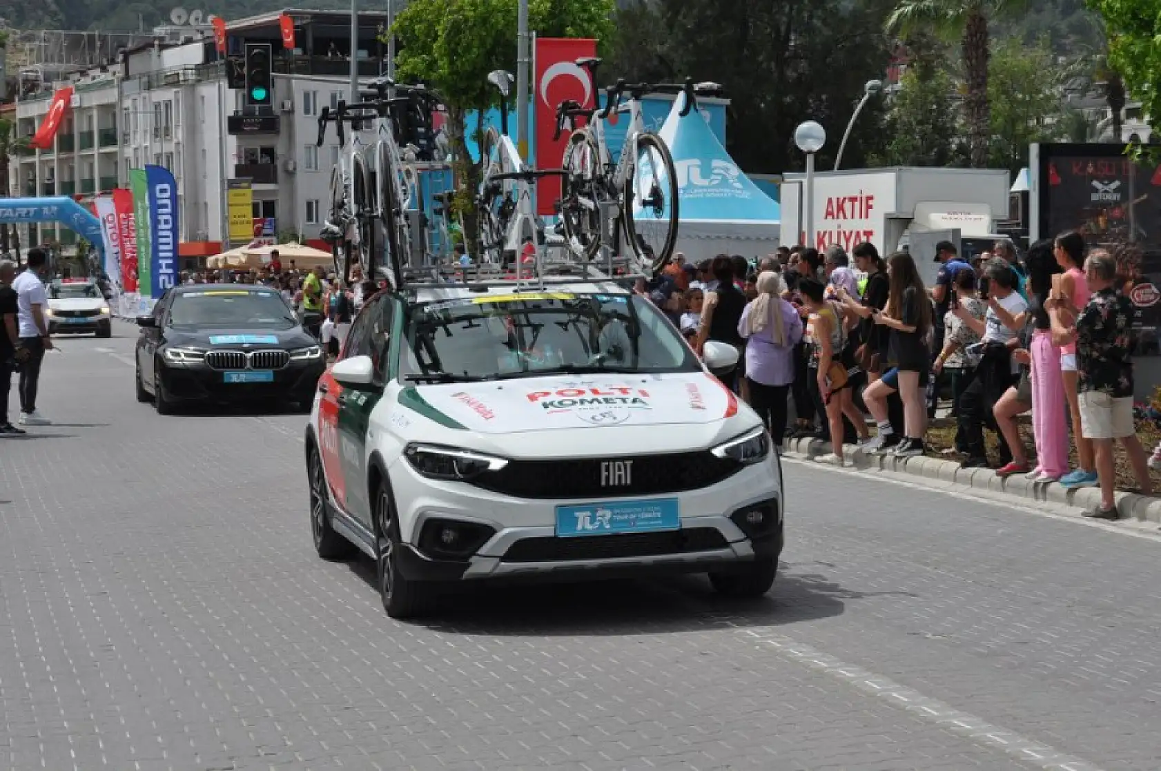 59. Cumhurbaşkanlığı Türkiye Bisiklet Turu'nun Fethiye Marmaris etabı başladı