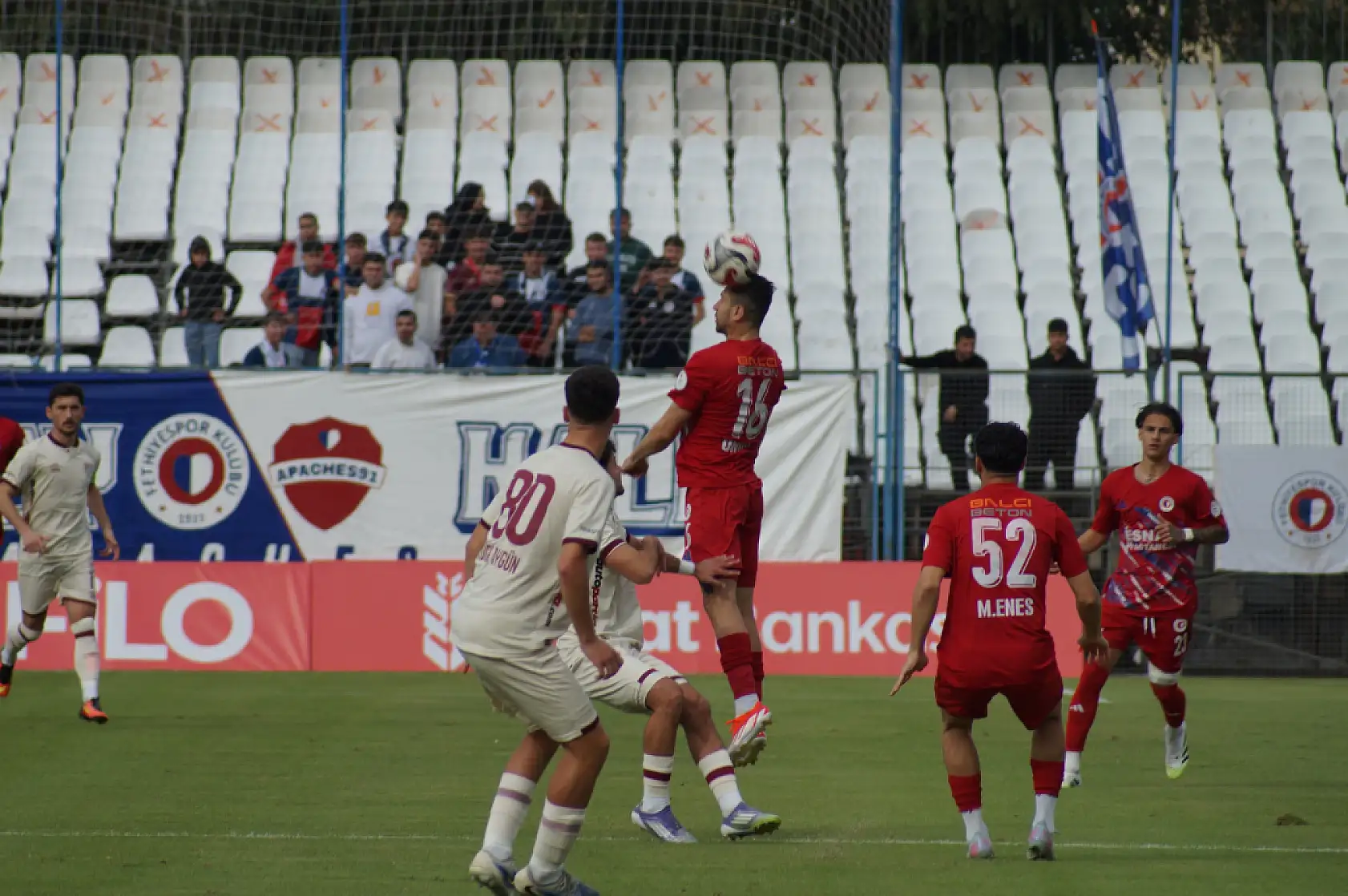 Fethiye'de tur 4 golle Fethiyespor'un: 4-1