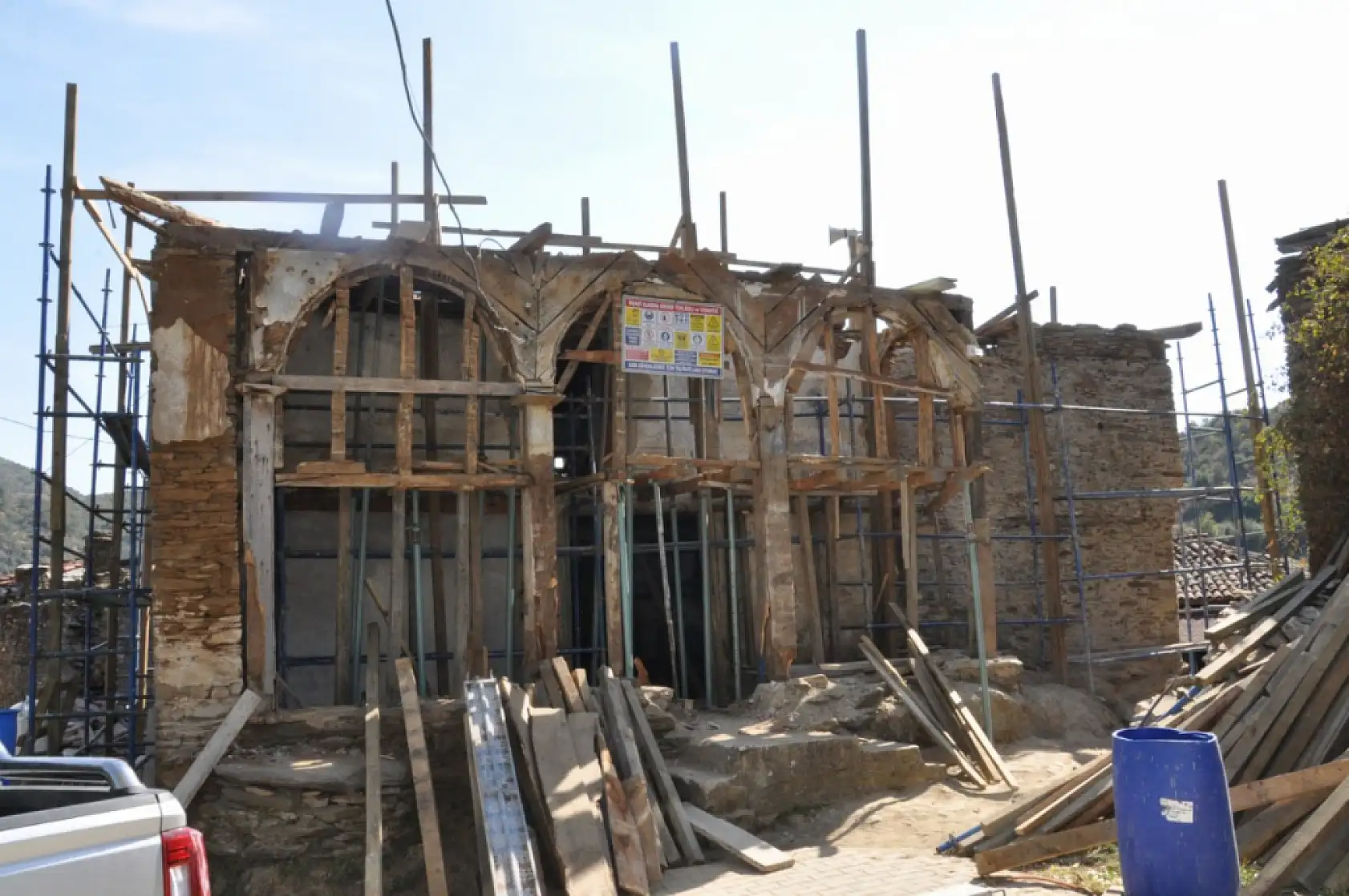 'Hayalet köy' Lübbey'deki tarihi cami restore ediliyor